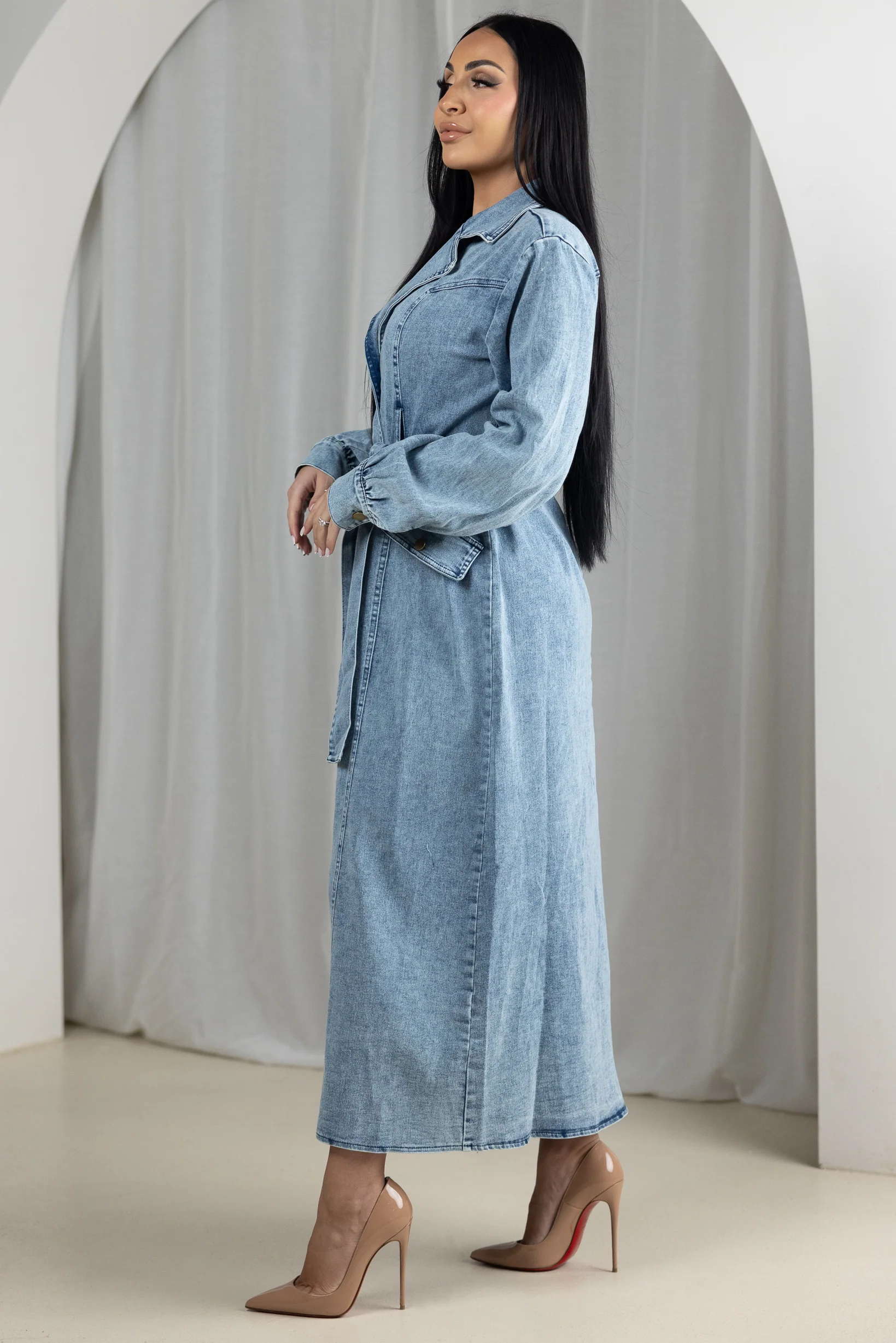 Elana Stitch Dress - Image 8