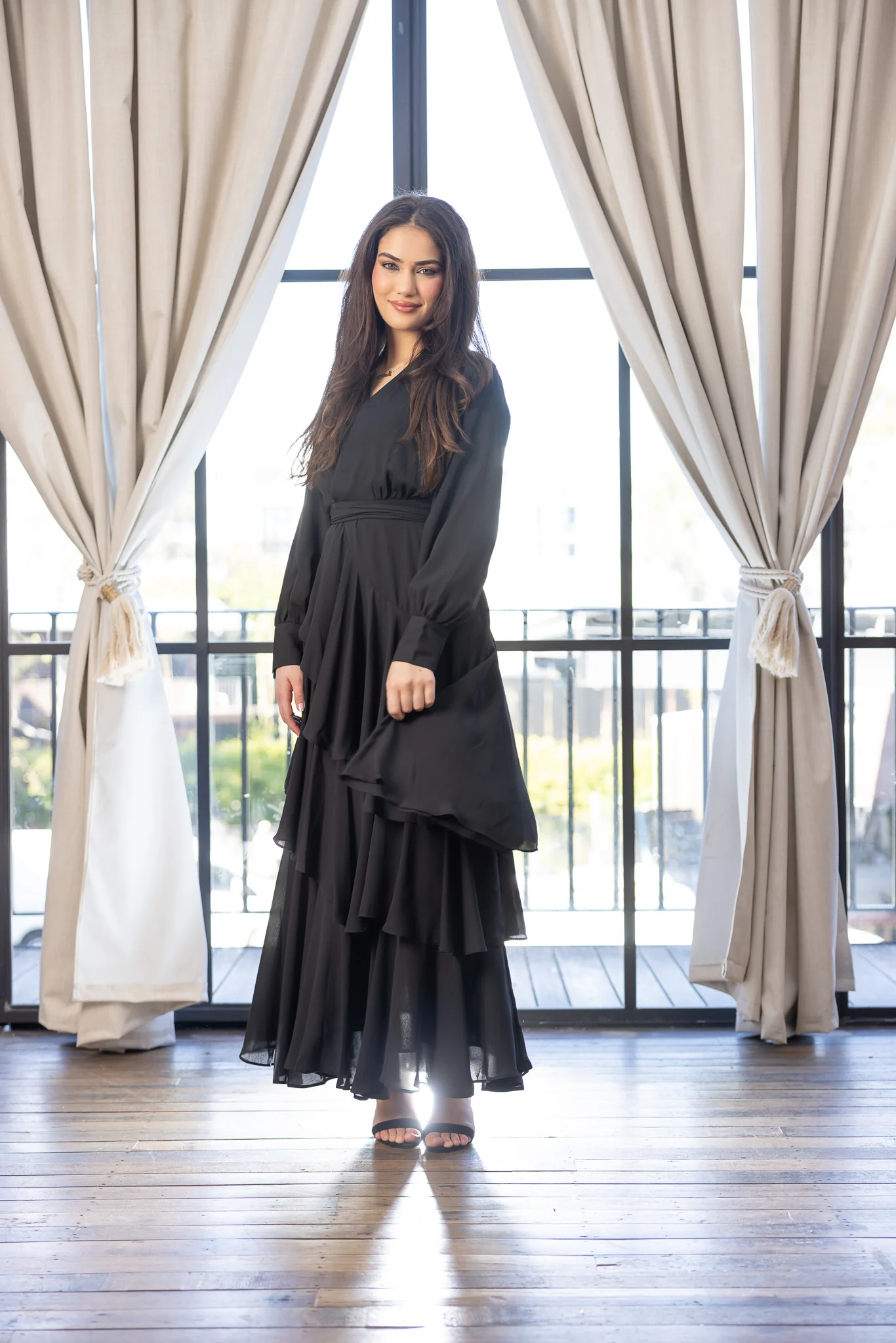 Ellaine Tiered Maxi Dress - Image 5