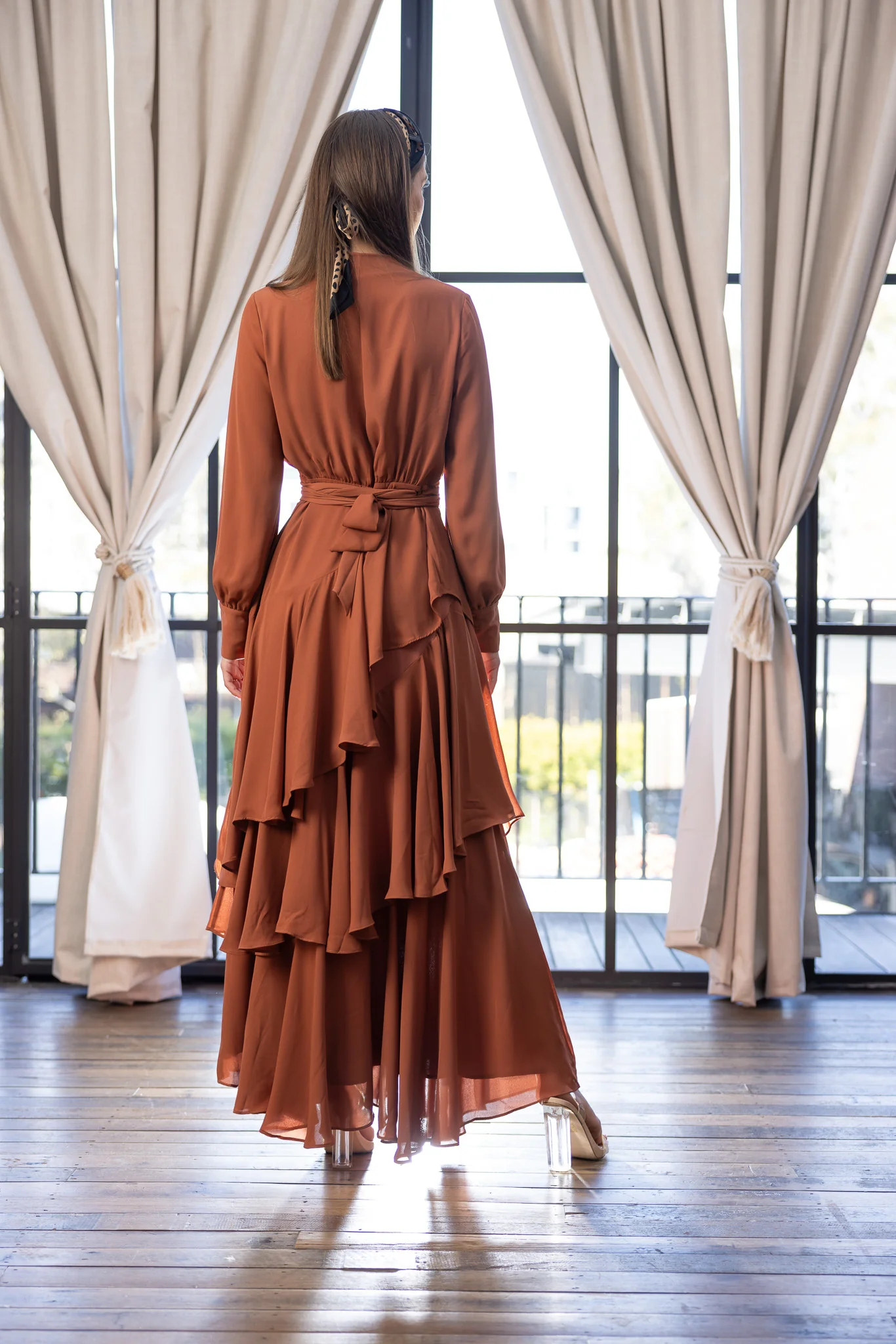 Ellaine Tiered Maxi Dress - Image 8