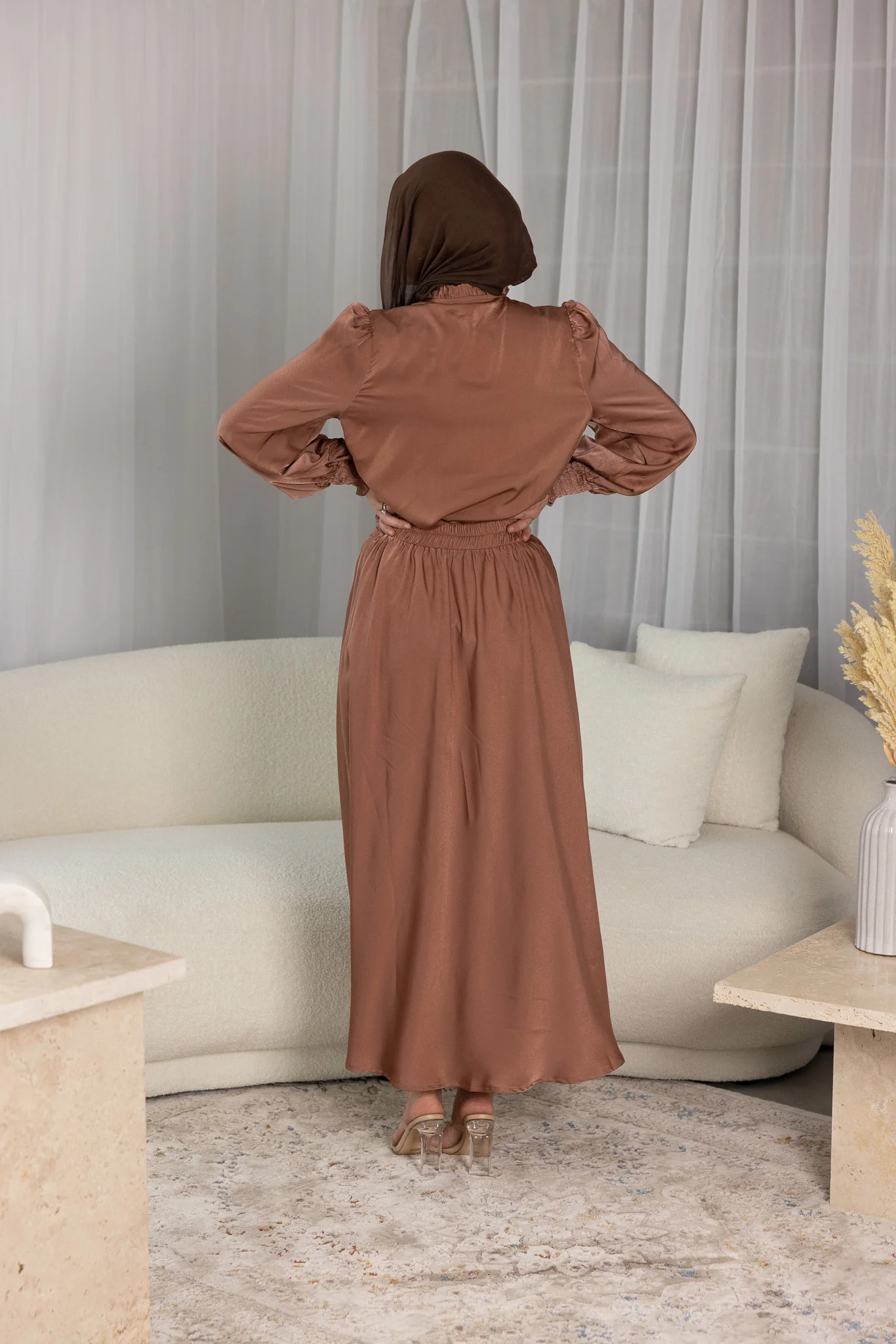 Ellarose Satin Blouse - Image 14