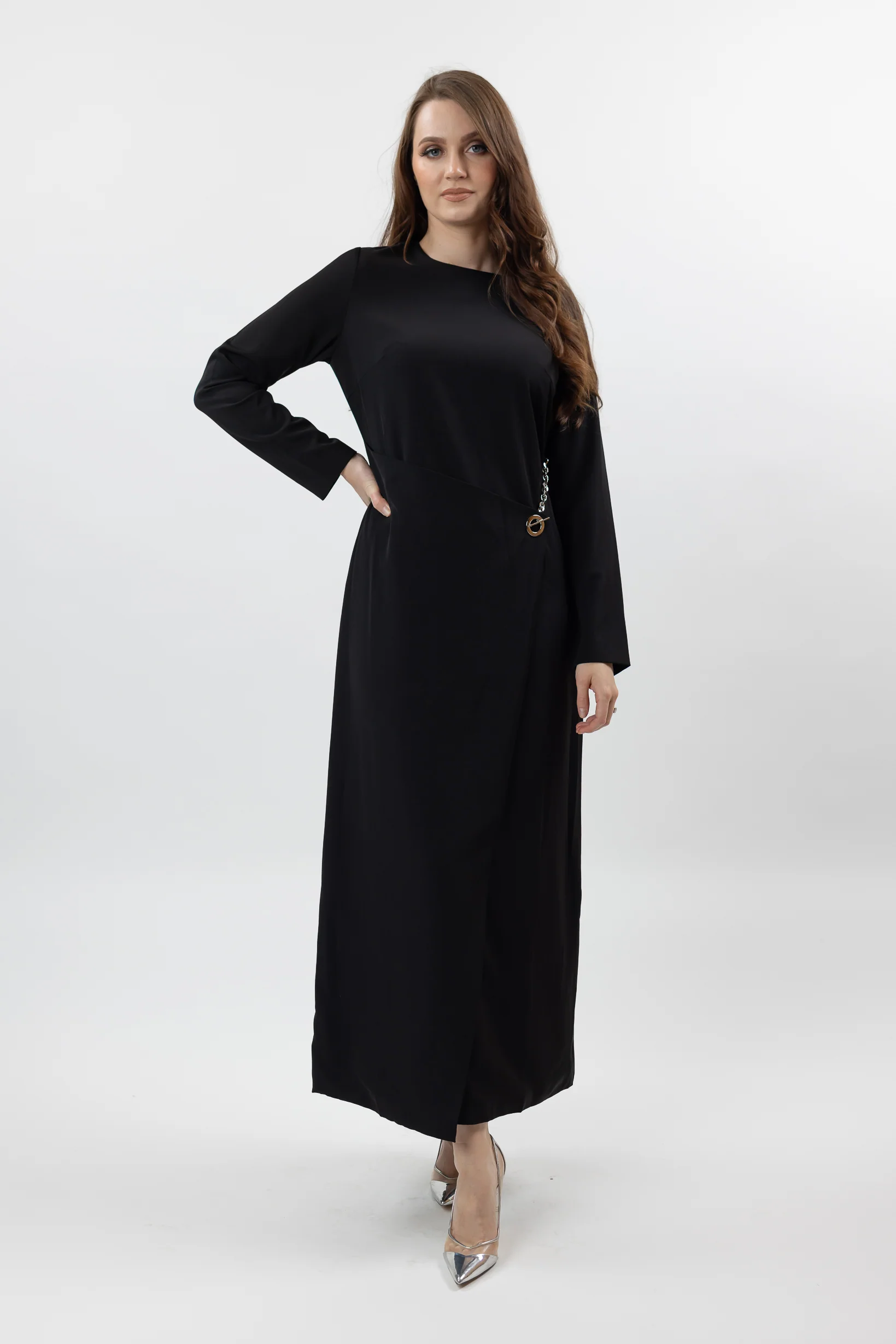 Elvira Chain Detailed Dress - Image 5
