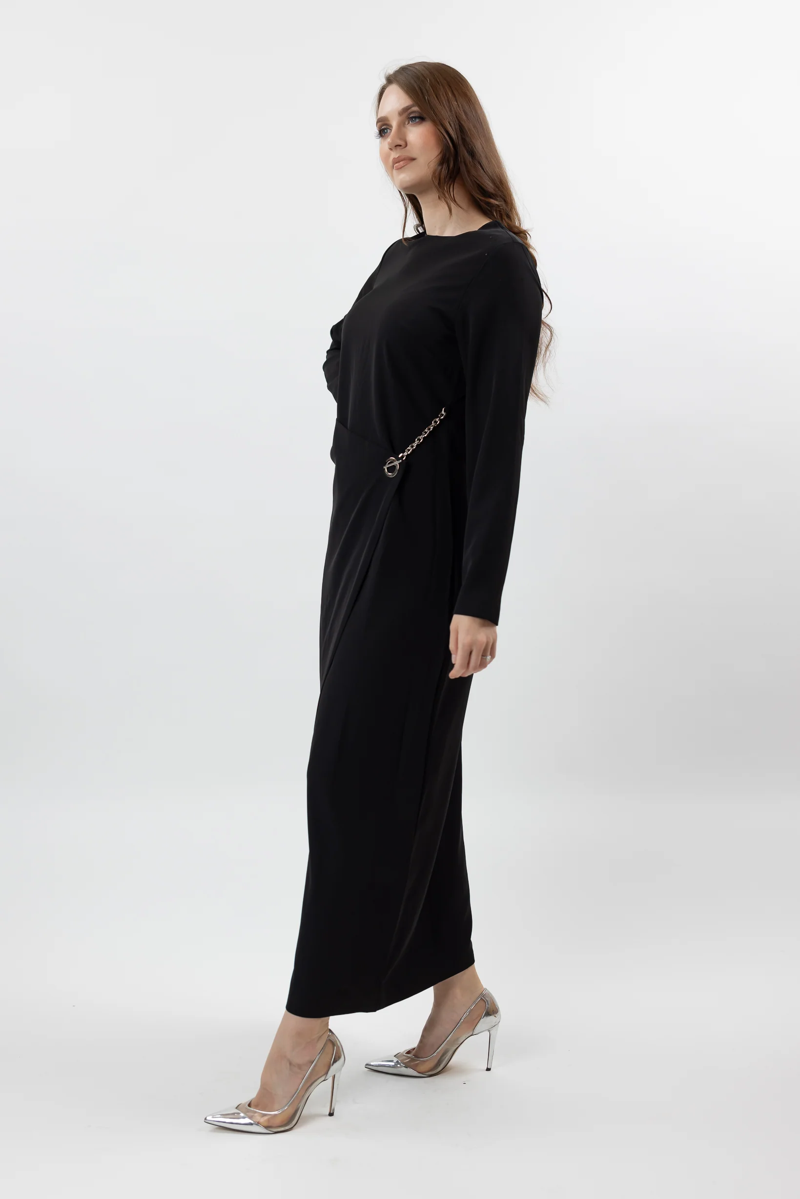 Elvira Chain Detailed Dress - Image 7