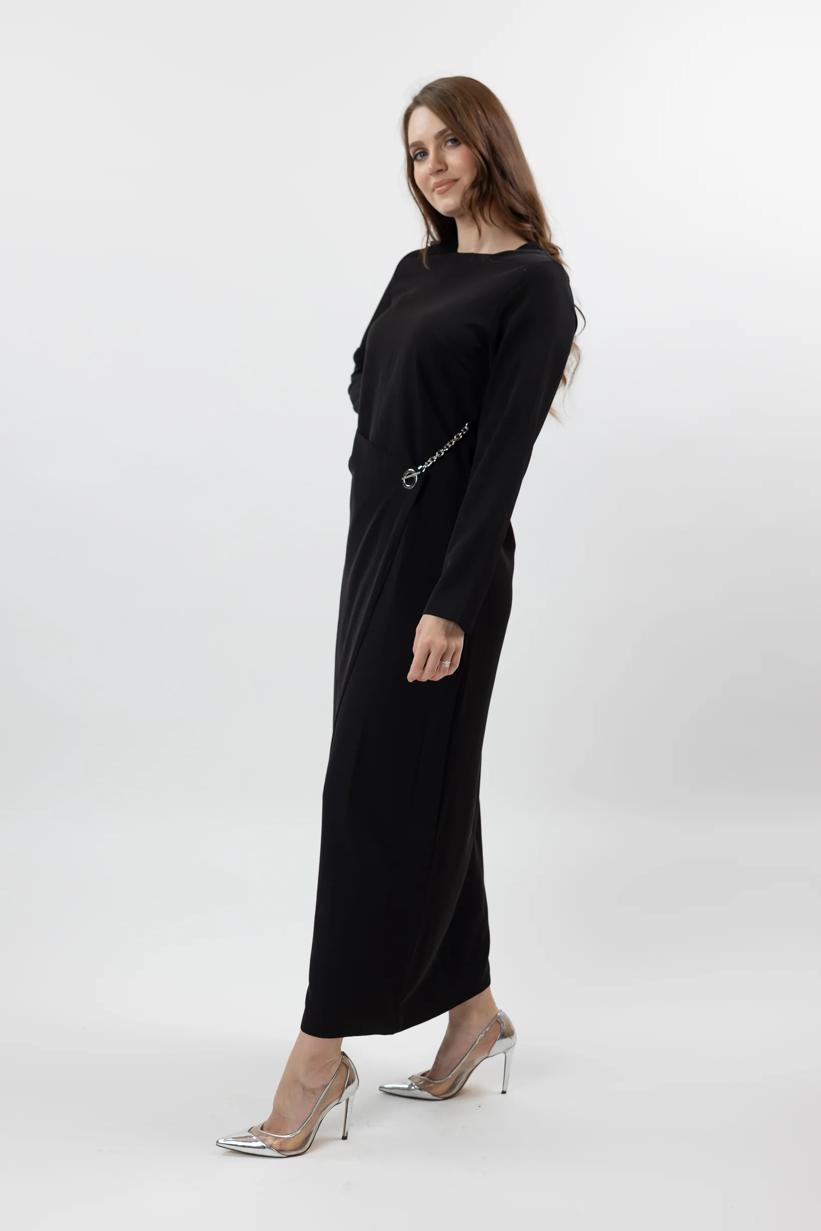 Elvira Chain Detailed Dress - Image 8