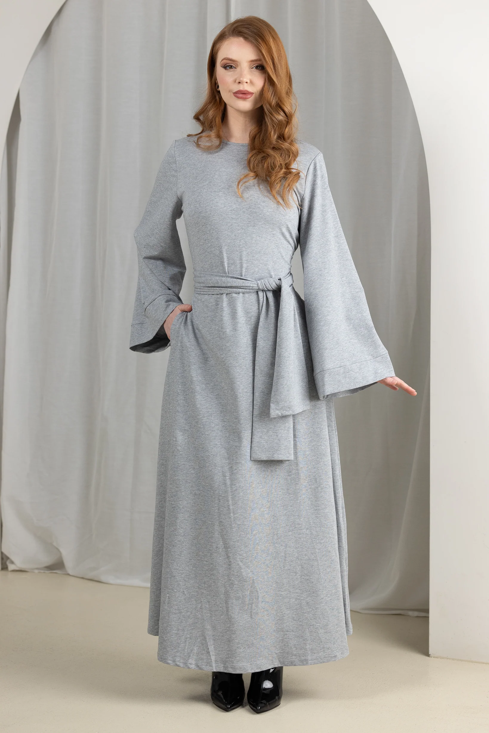 Eminent Megara Waist Tie Abaya - Image 8