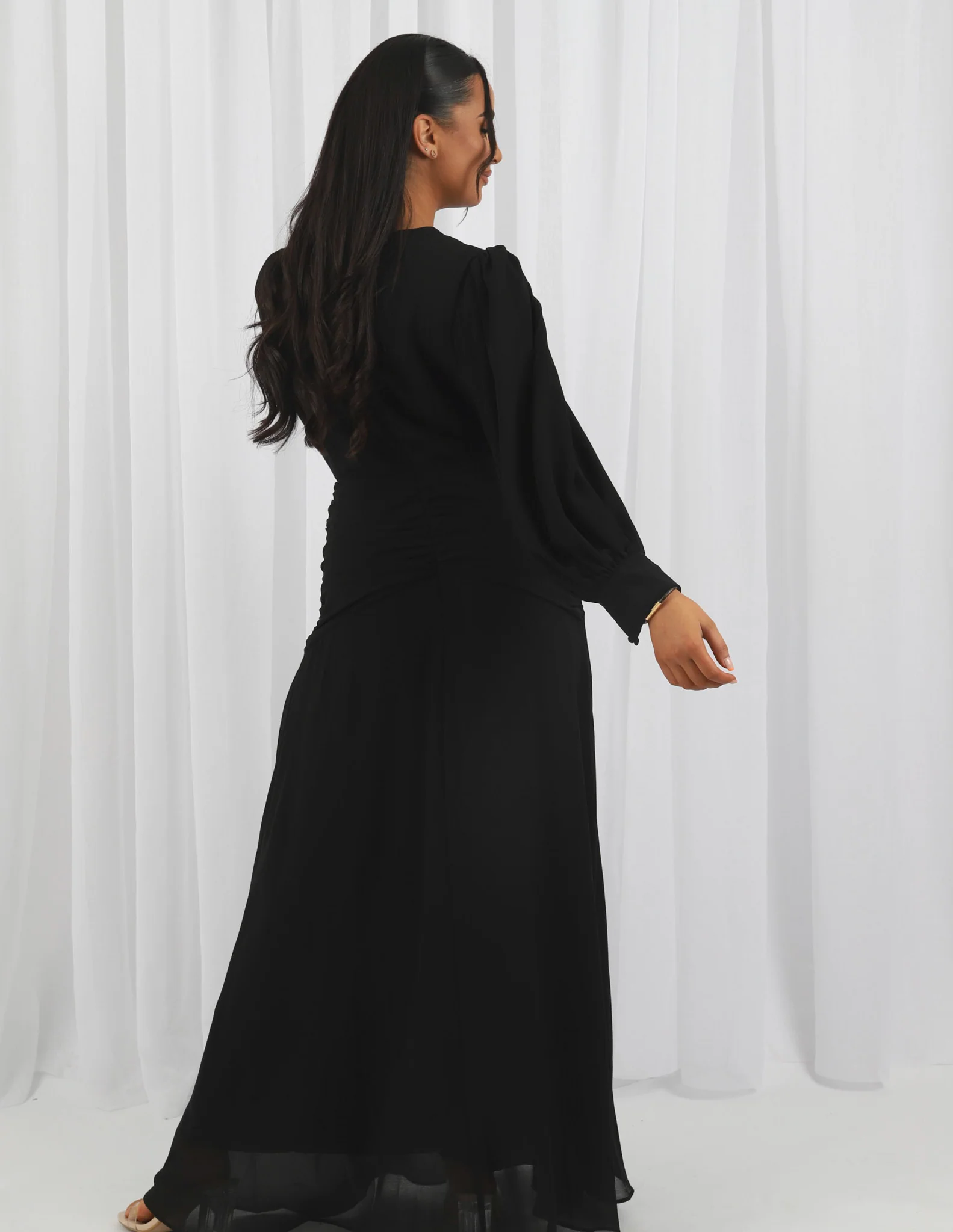 Enya Ruched Waist Dress - Image 11