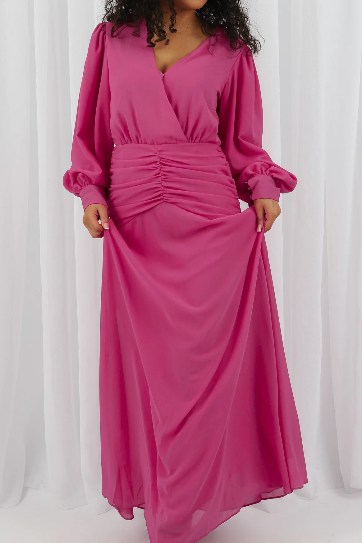 Enya Ruched Waist Dress - Image 12