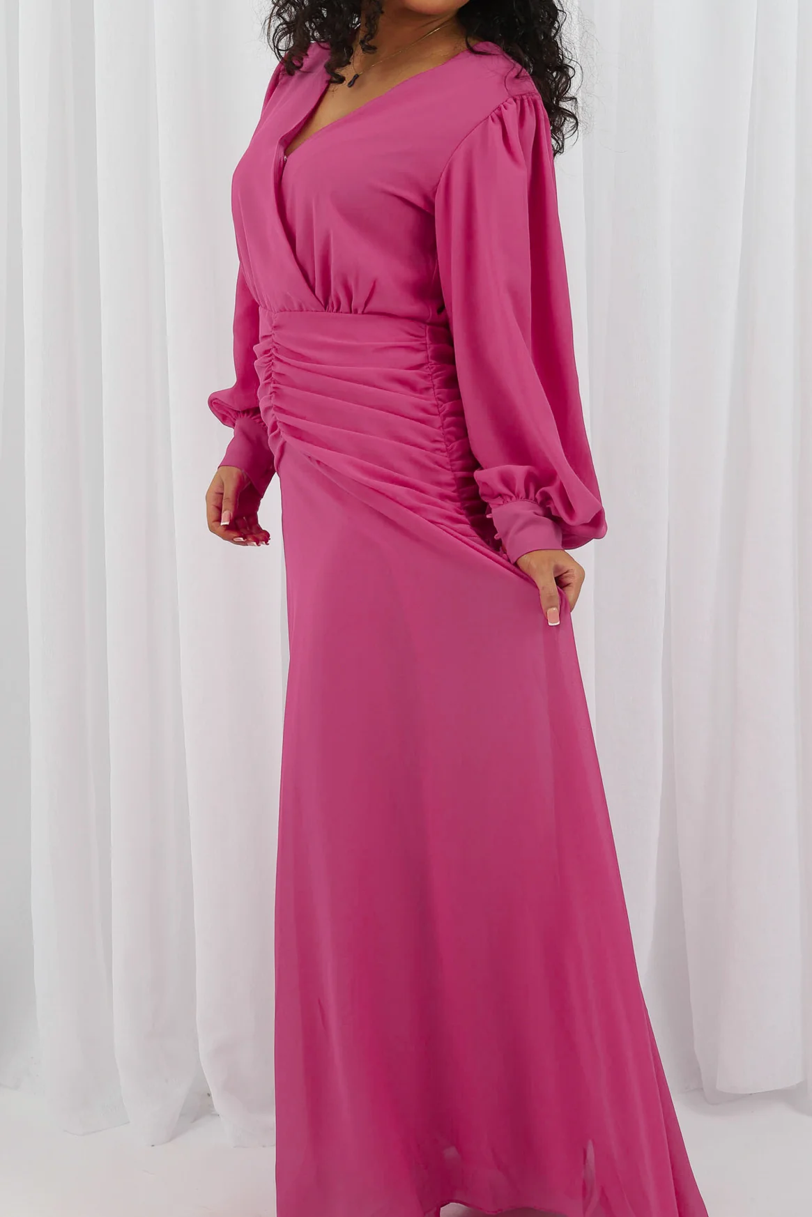 Enya Ruched Waist Dress - Image 14