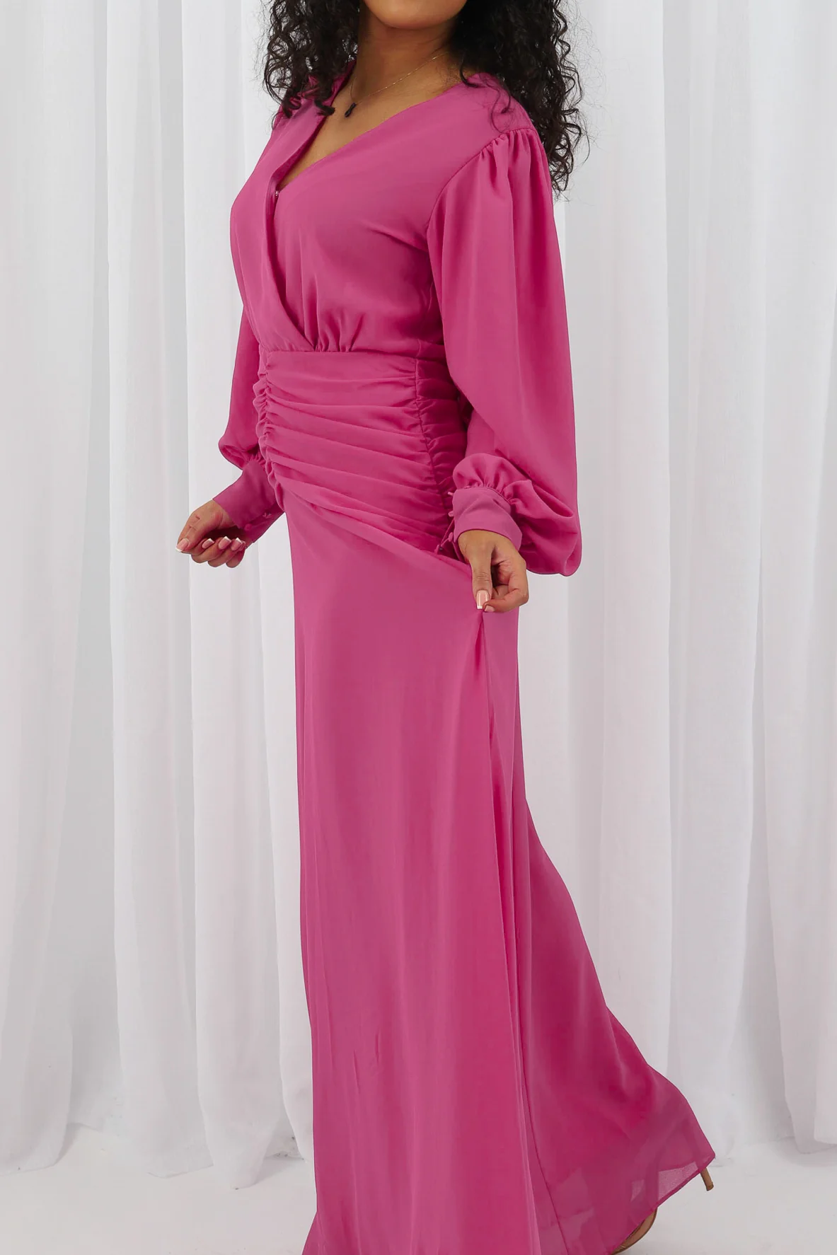 Enya Ruched Waist Dress - Image 15