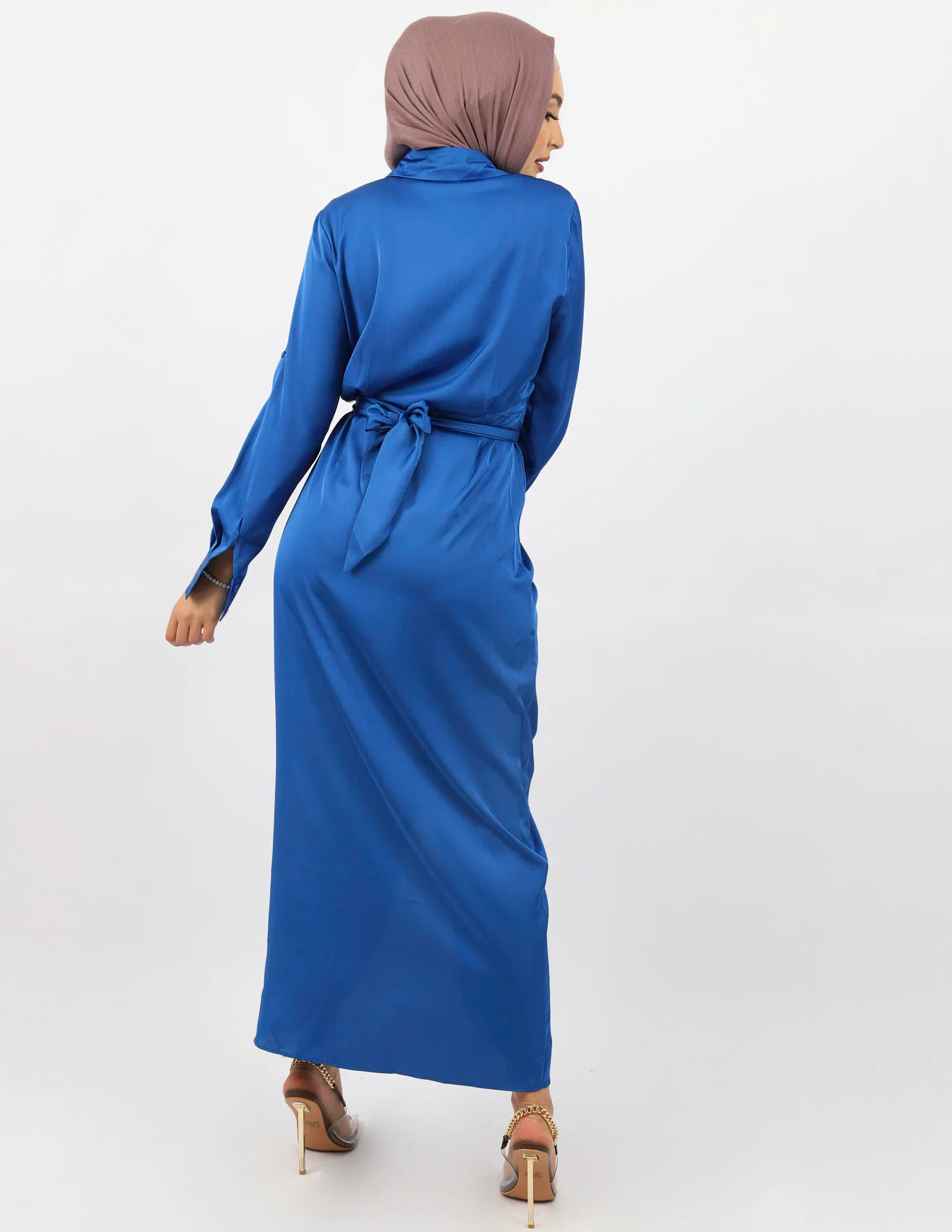 Escape Bella Ruched Maxi Dress - Image 16