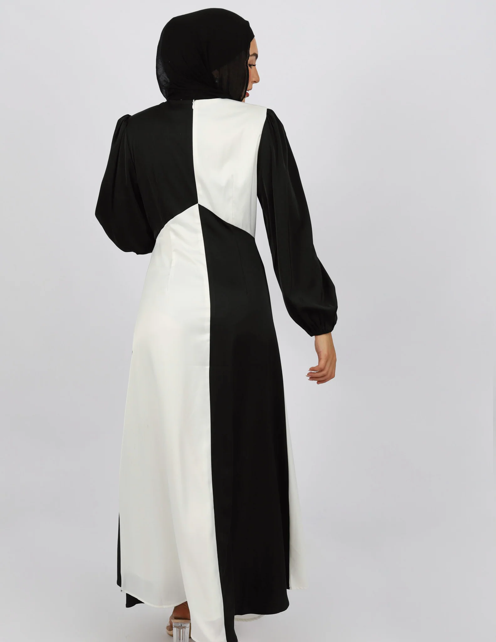 Escape Colour Block Maxi Dress - Image 7