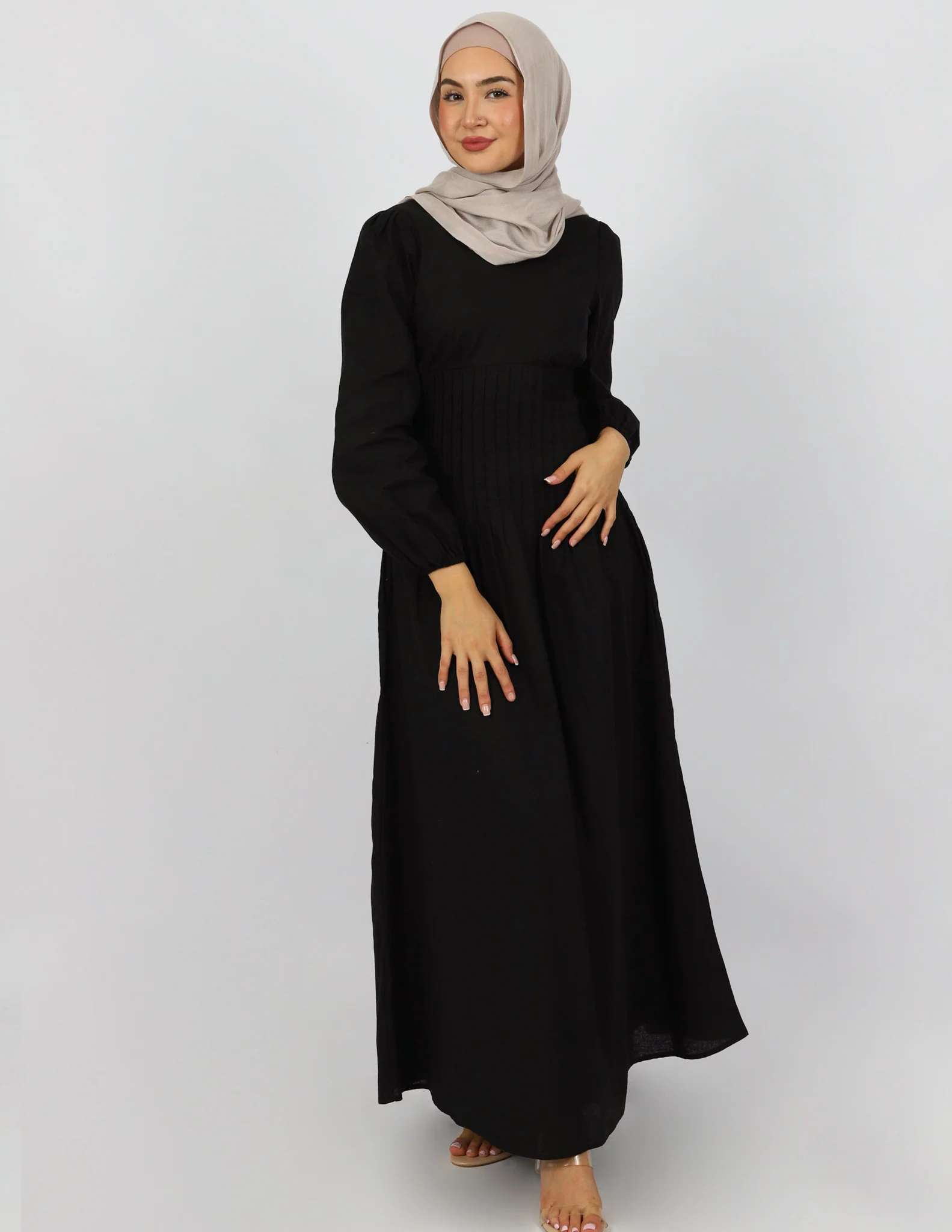 Escape Detailed Waist Maxi Dress - Image 13