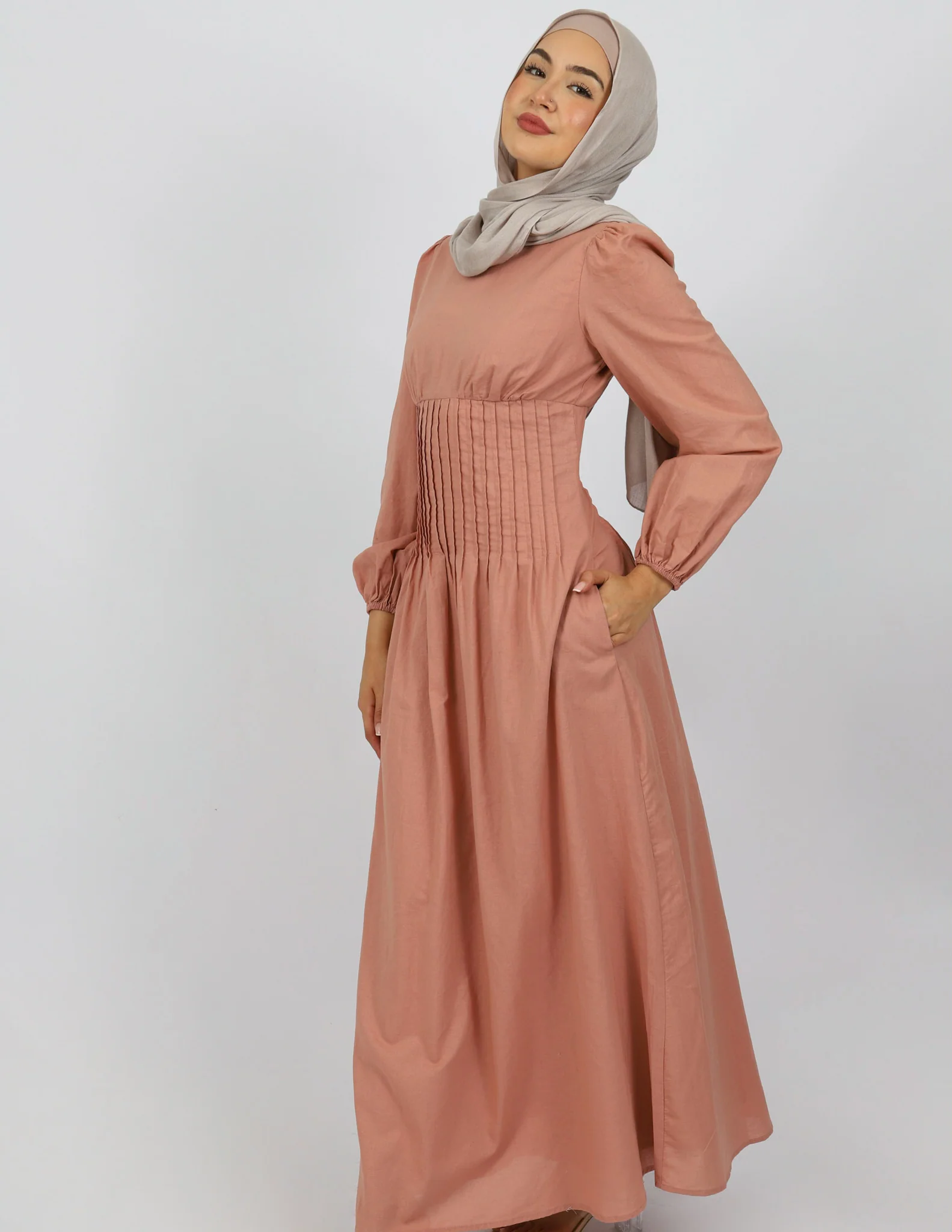Escape Detailed Waist Maxi Dress - Image 6
