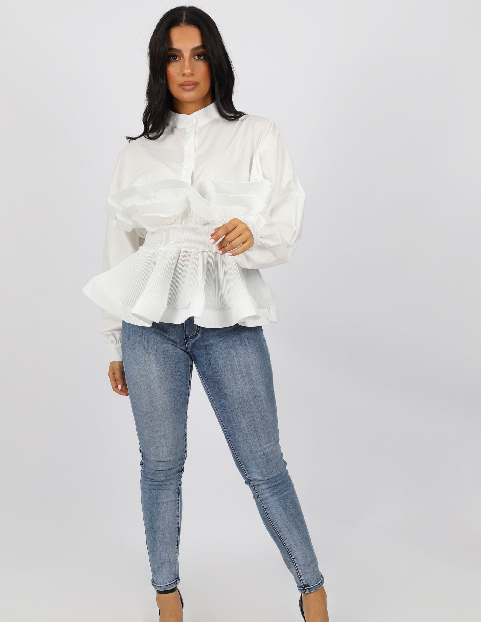 Escape Ruffle Waist Top - Image 11