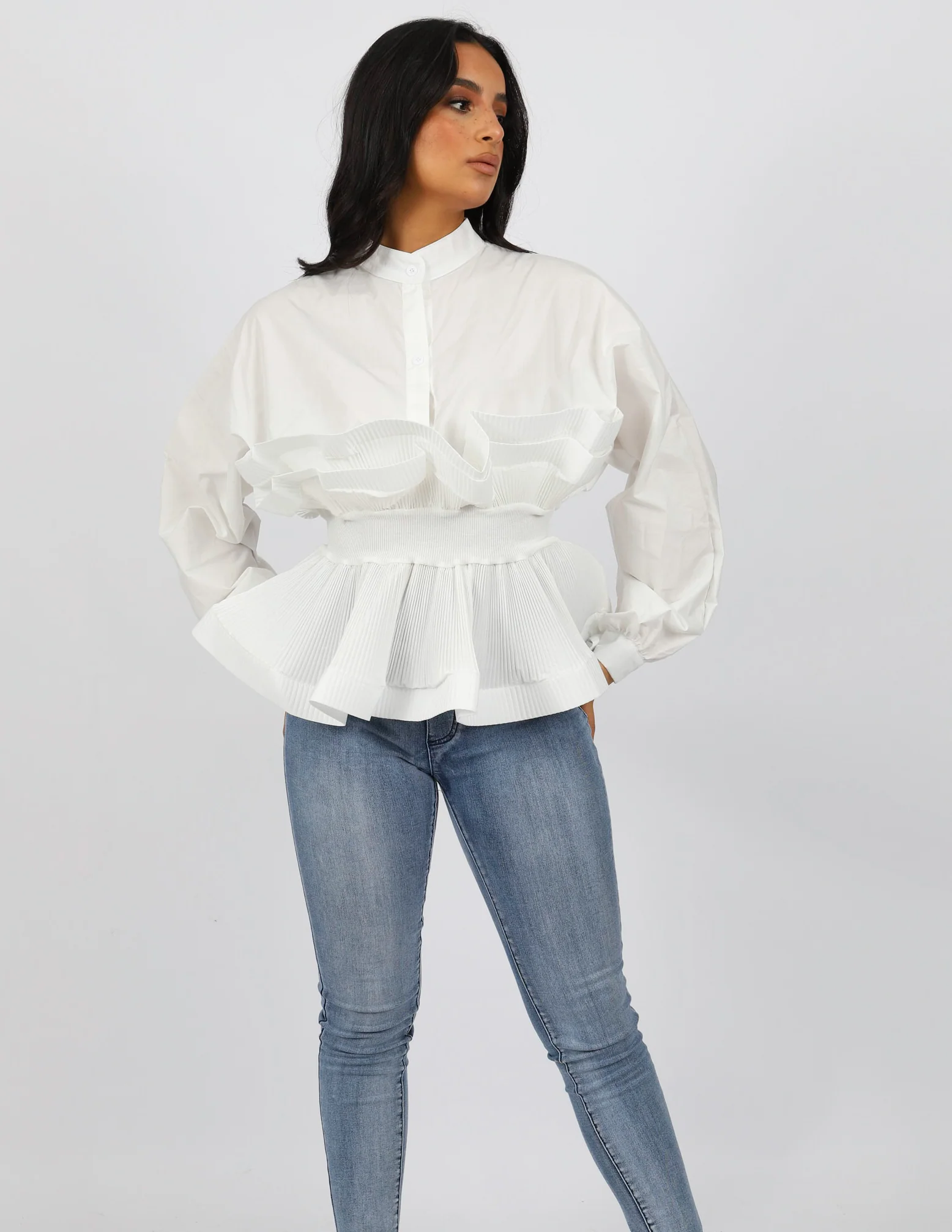 Escape Ruffle Waist Top - Image 12