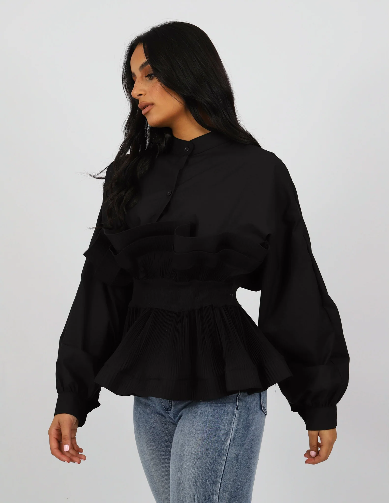 Escape Ruffle Waist Top - Image 6