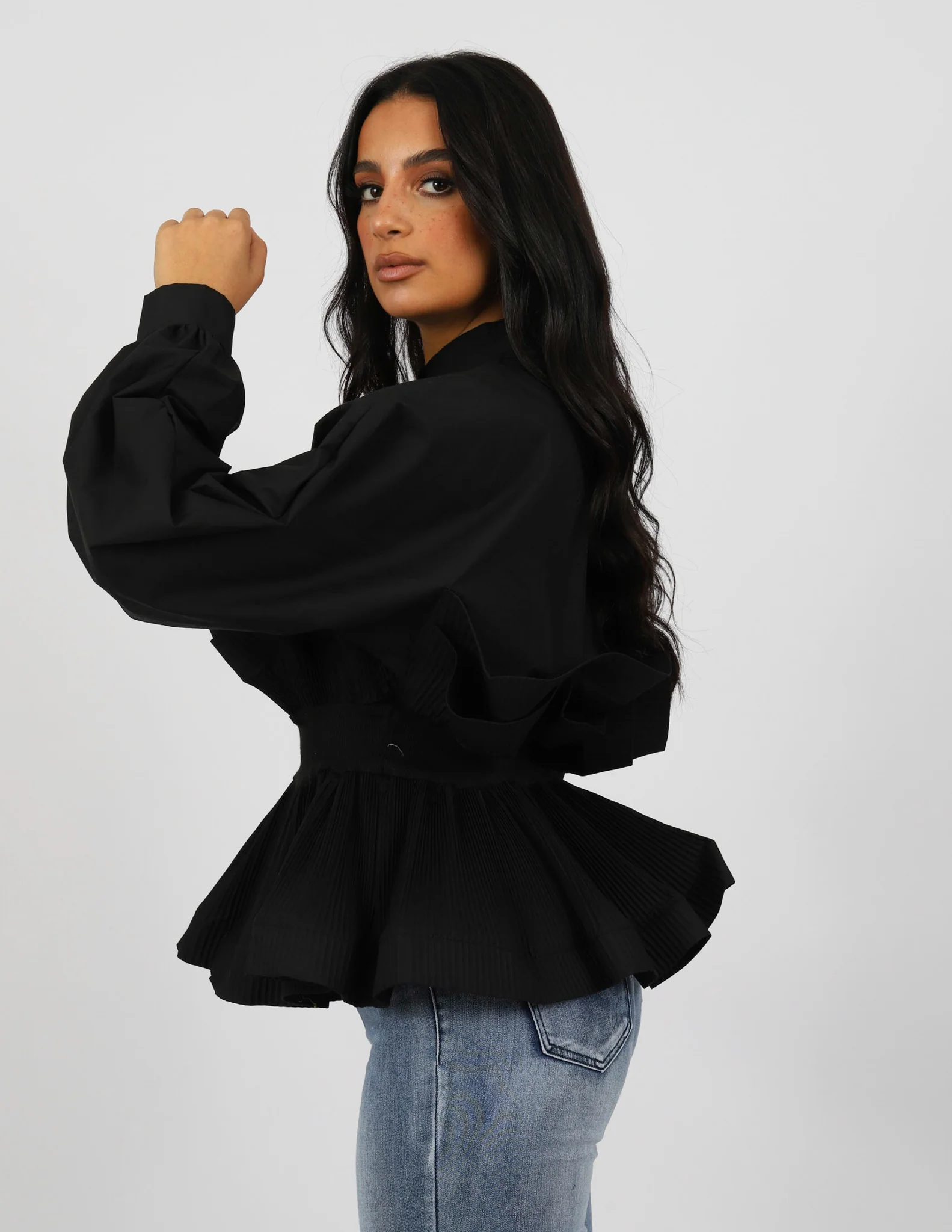 Escape Ruffle Waist Top - Image 8