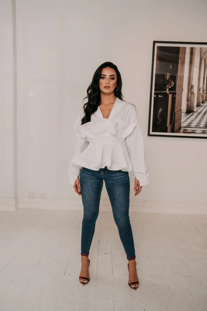 Escape Ruffle Waist Top - Image 9