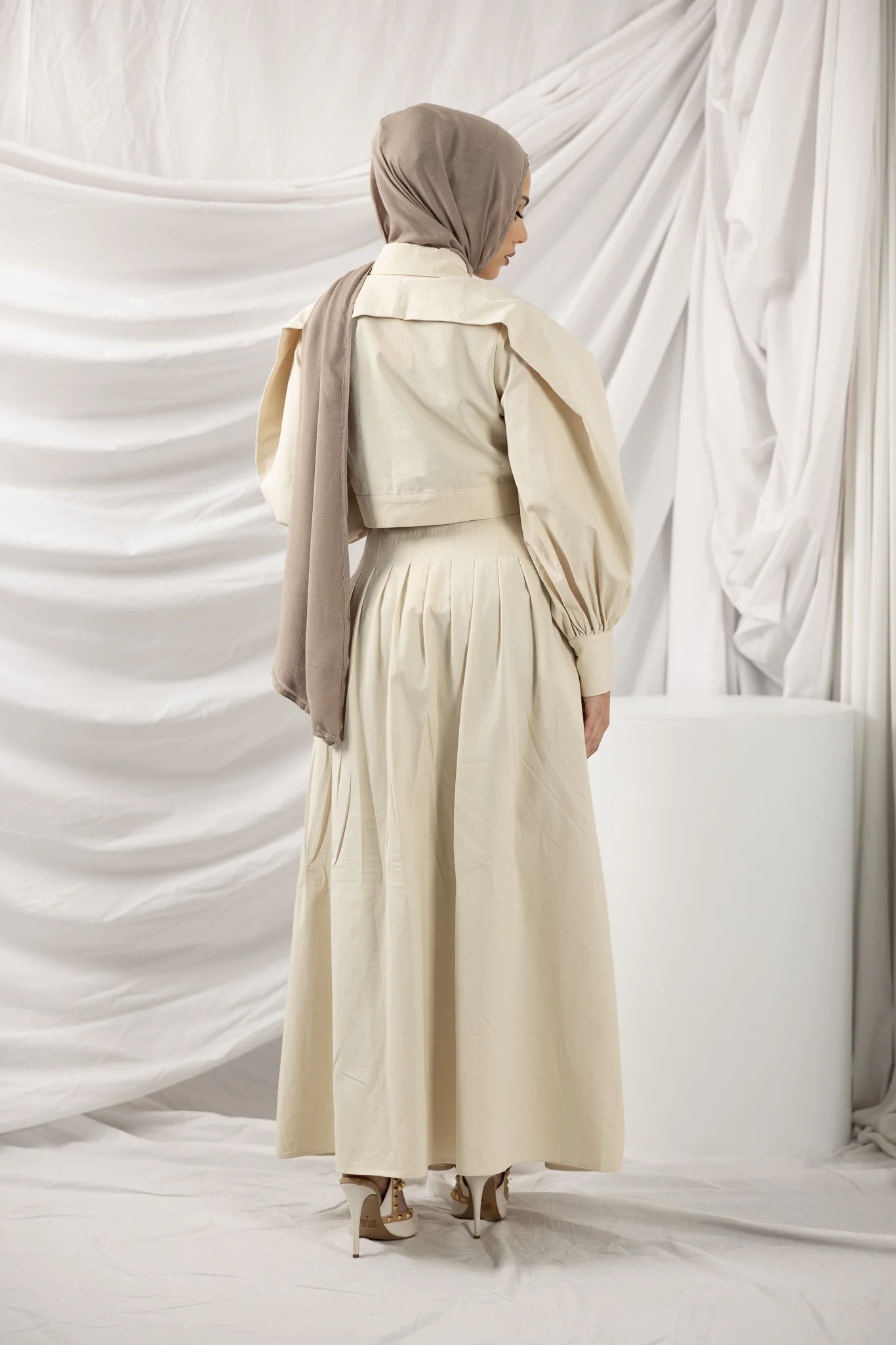 Farah Button Detailed Maxi Skirt - Image 6