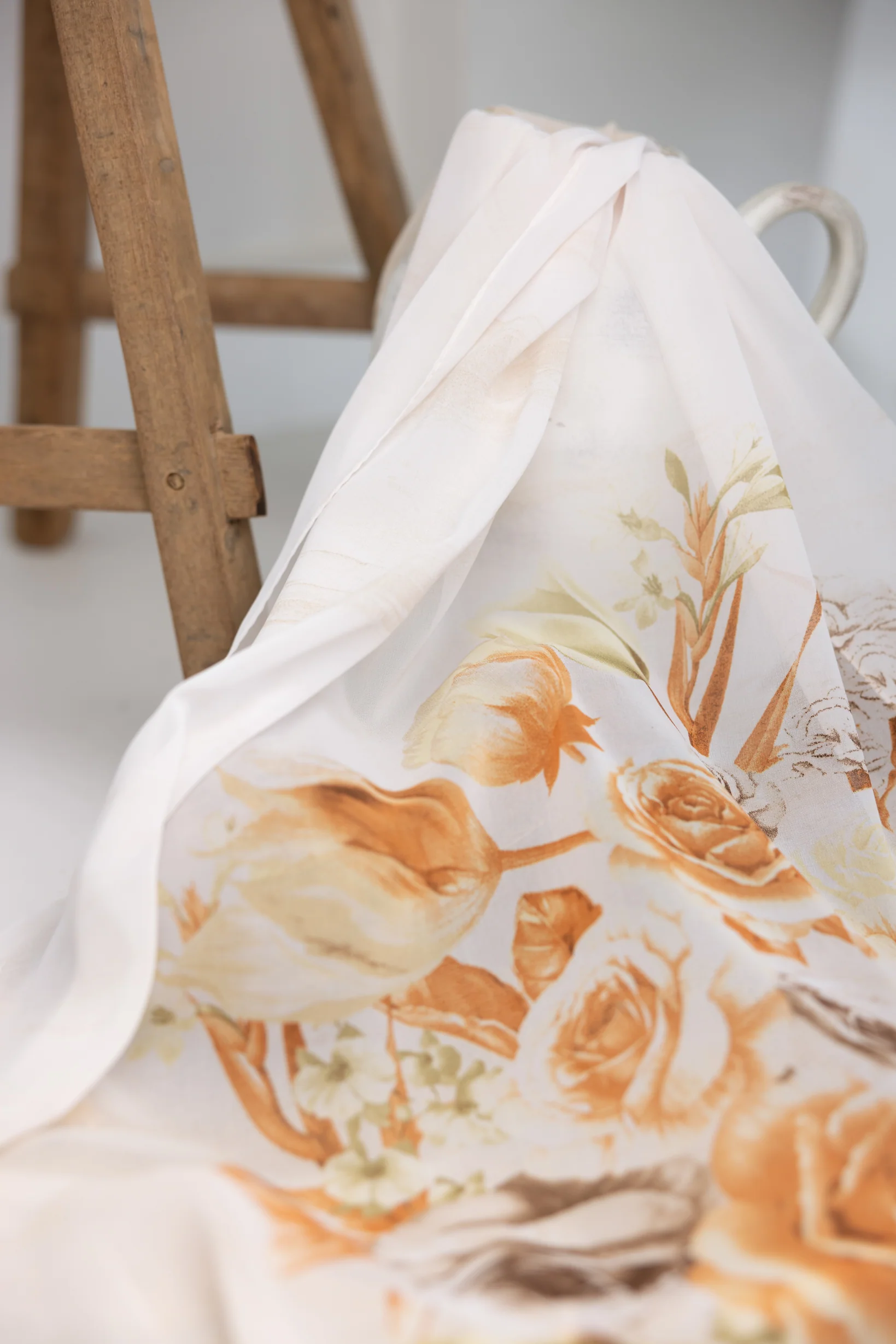 Floral Printed Shawl - Image 2
