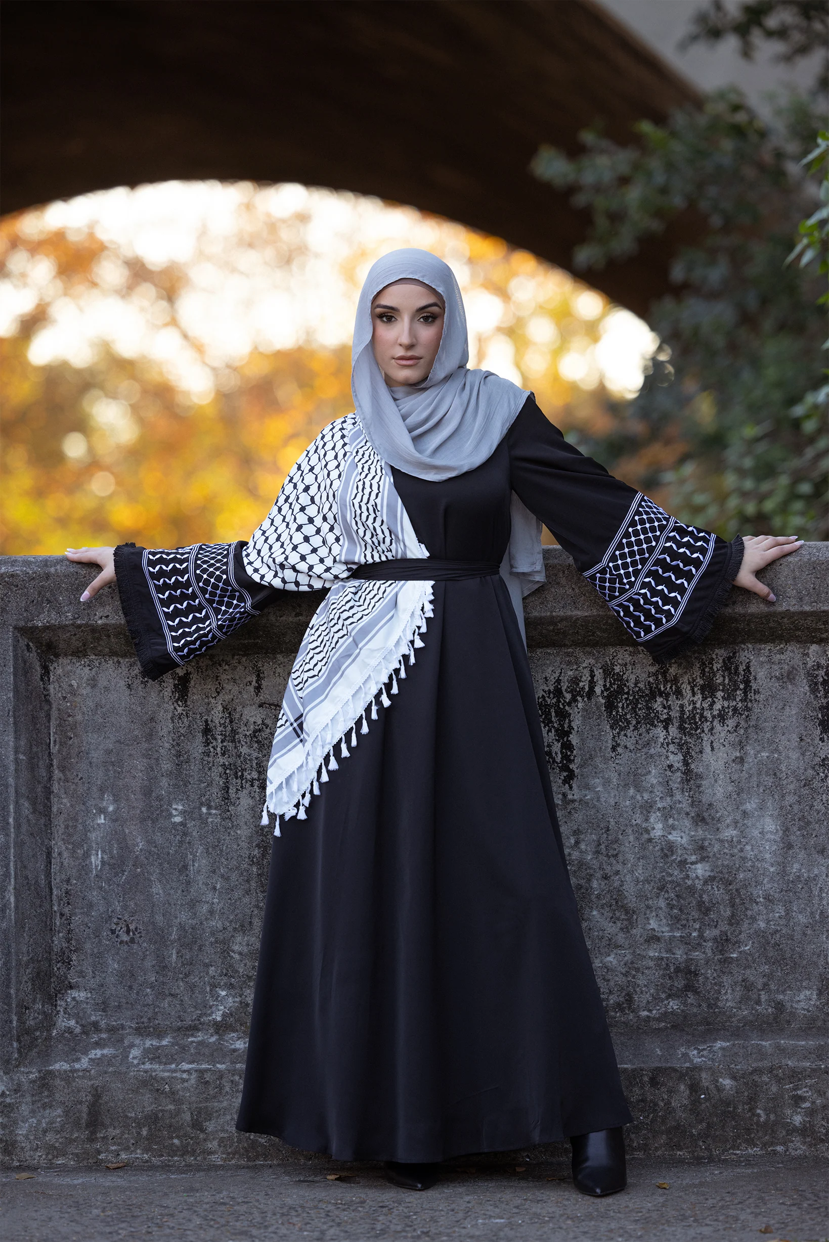 Gaza Embroidered Abaya