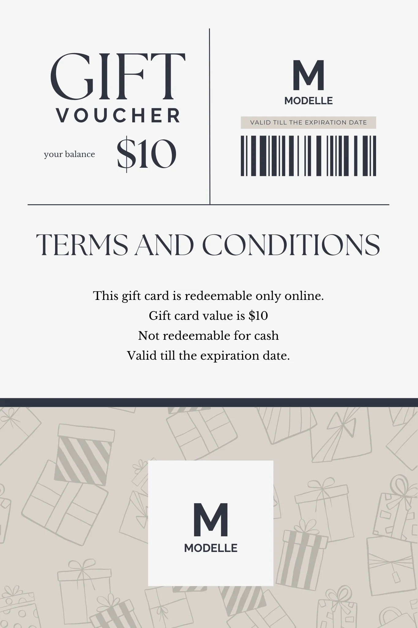 Modelle Basic Gift Card - Image 2