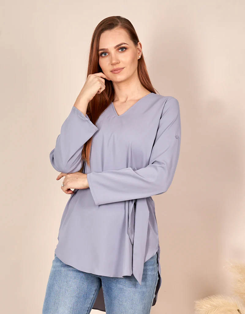 Haidee V Neck Blouse - Image 7