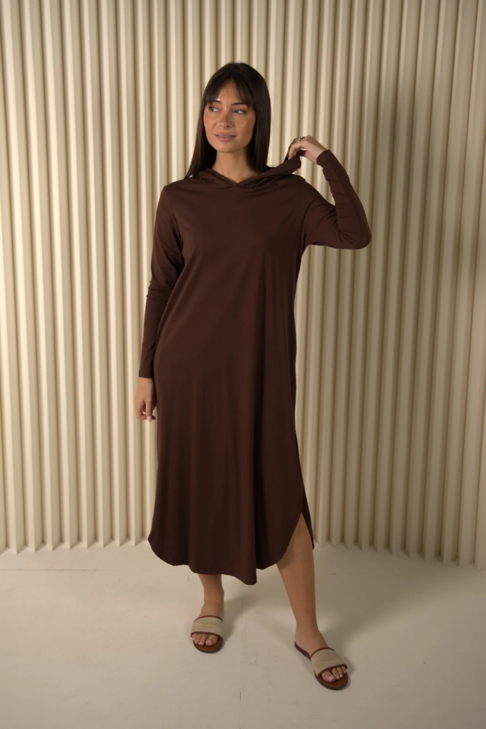 Hala Hooded Long Top - Image 10