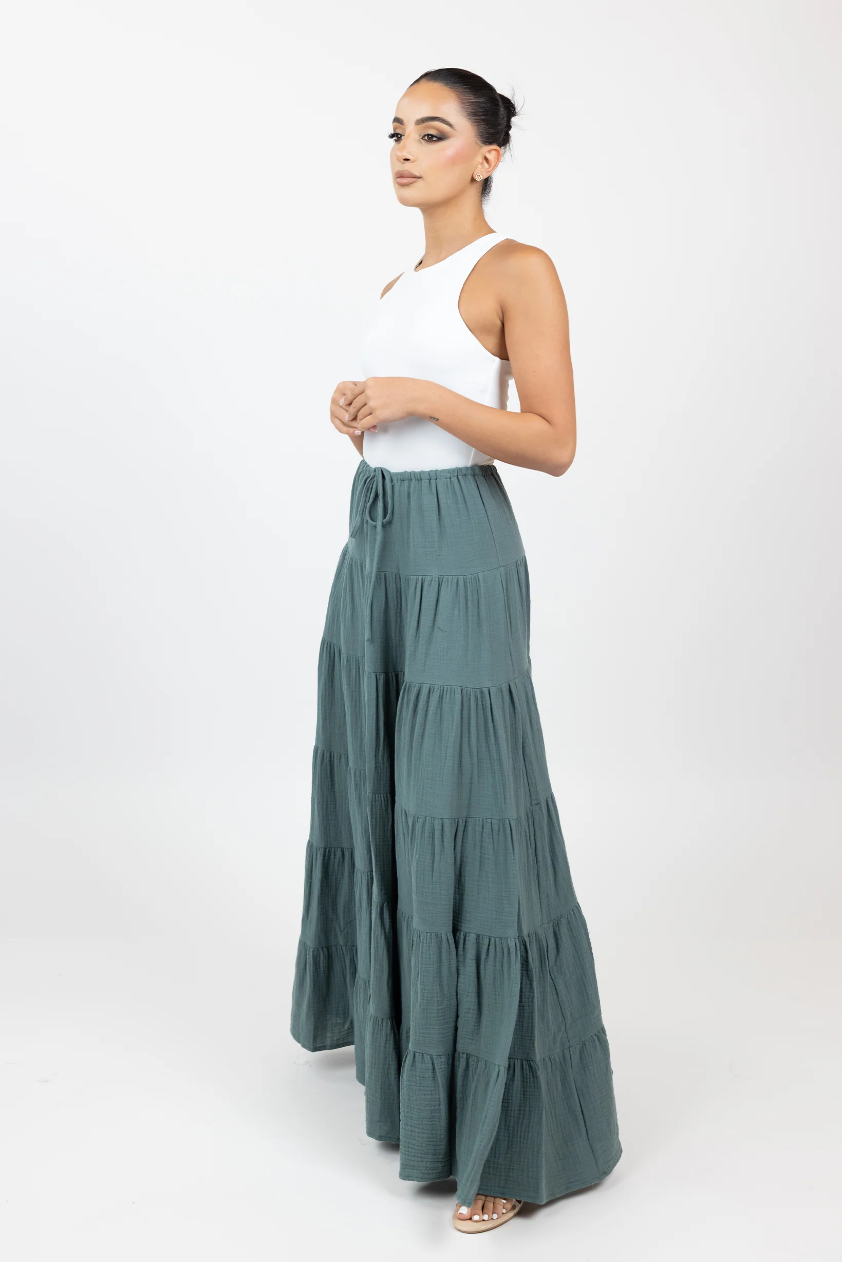Haniya Drawstring Skirt - Image 4