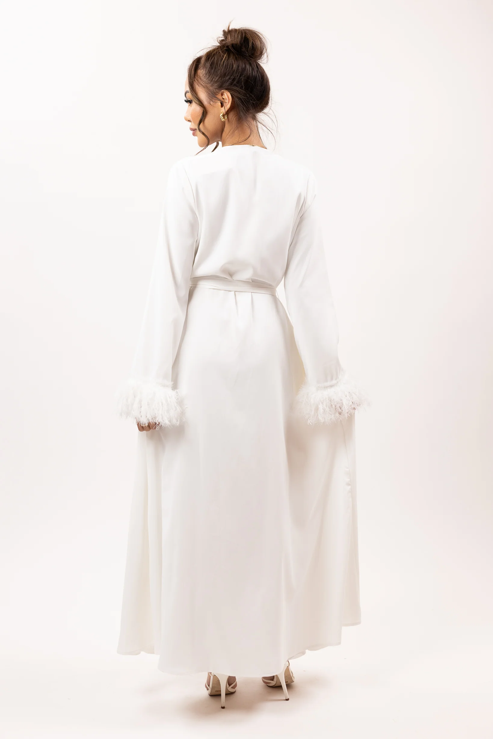 Hanna Feather Sleeve 2pc Set - Image 4