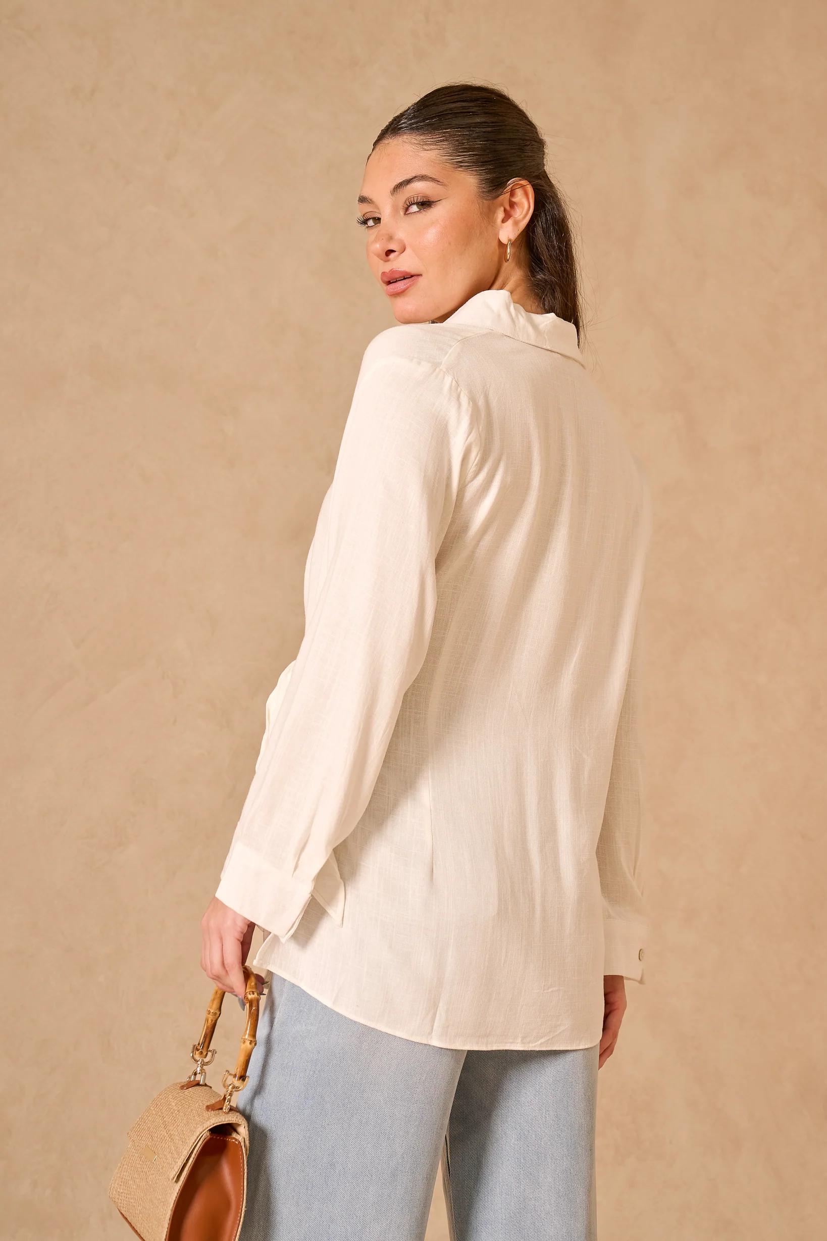 Harper Wrap Shirt - Image 12