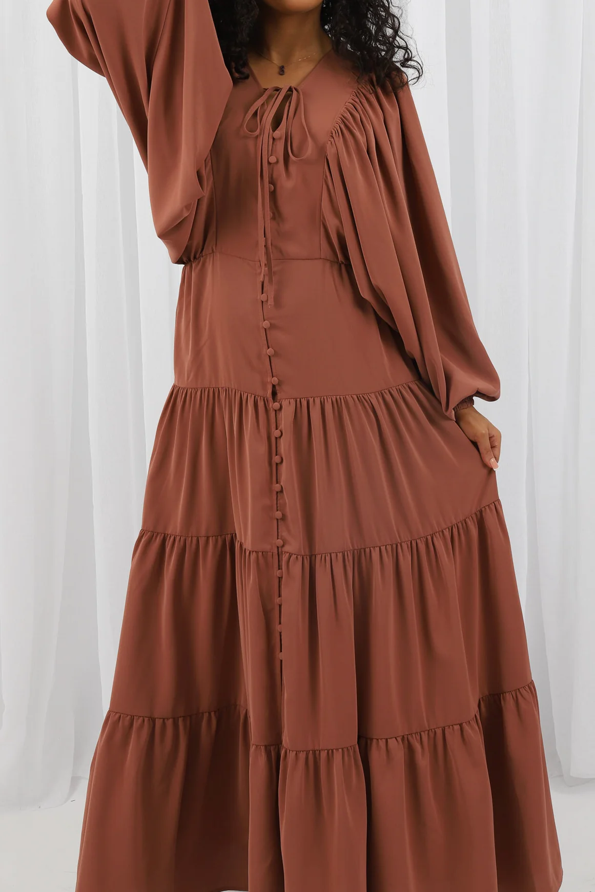 Hazel Tiered Dress - Image 15