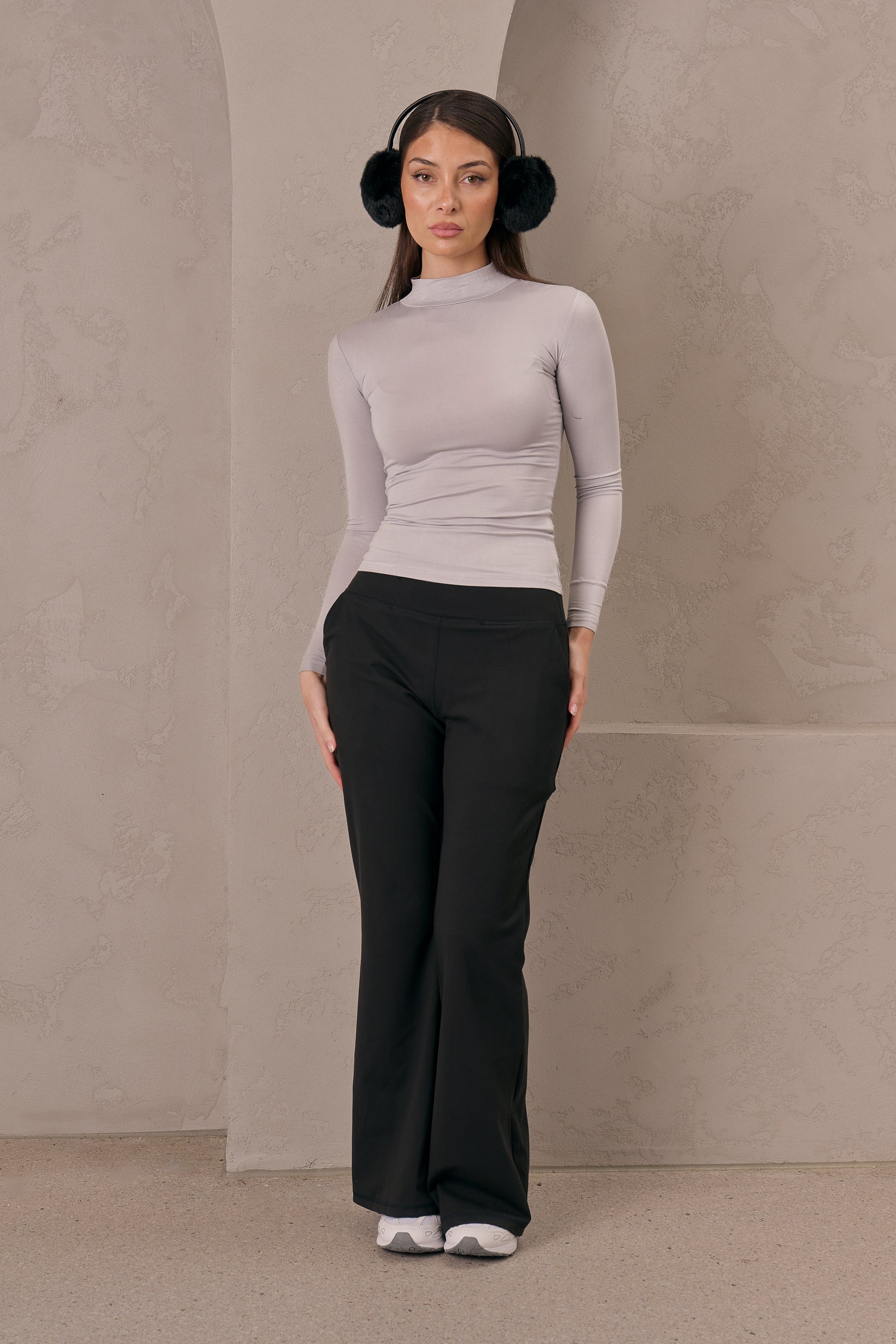 High Neck Body Top - Dark Shades - Image 2