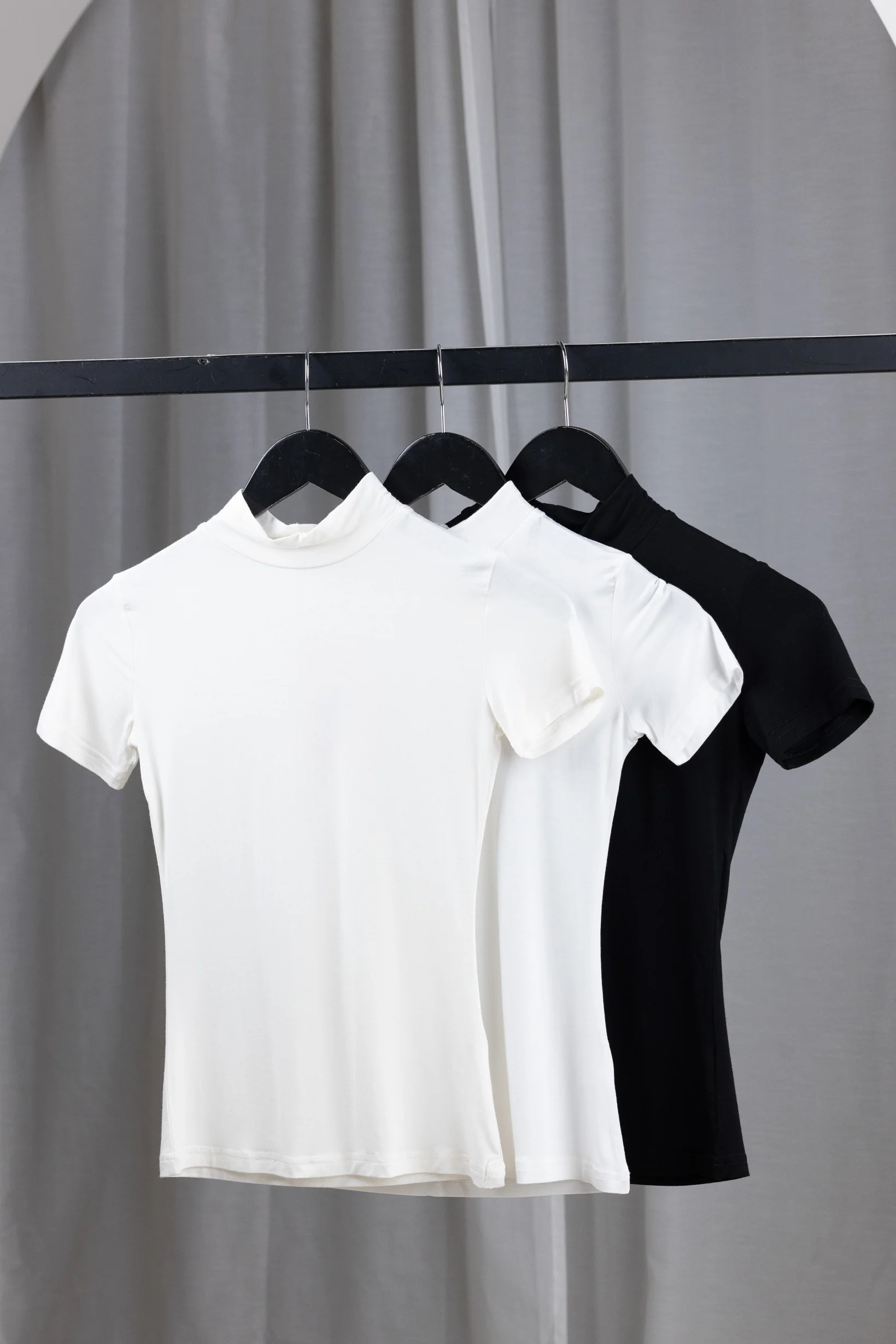 High Neck Tee Body Top - Image 8
