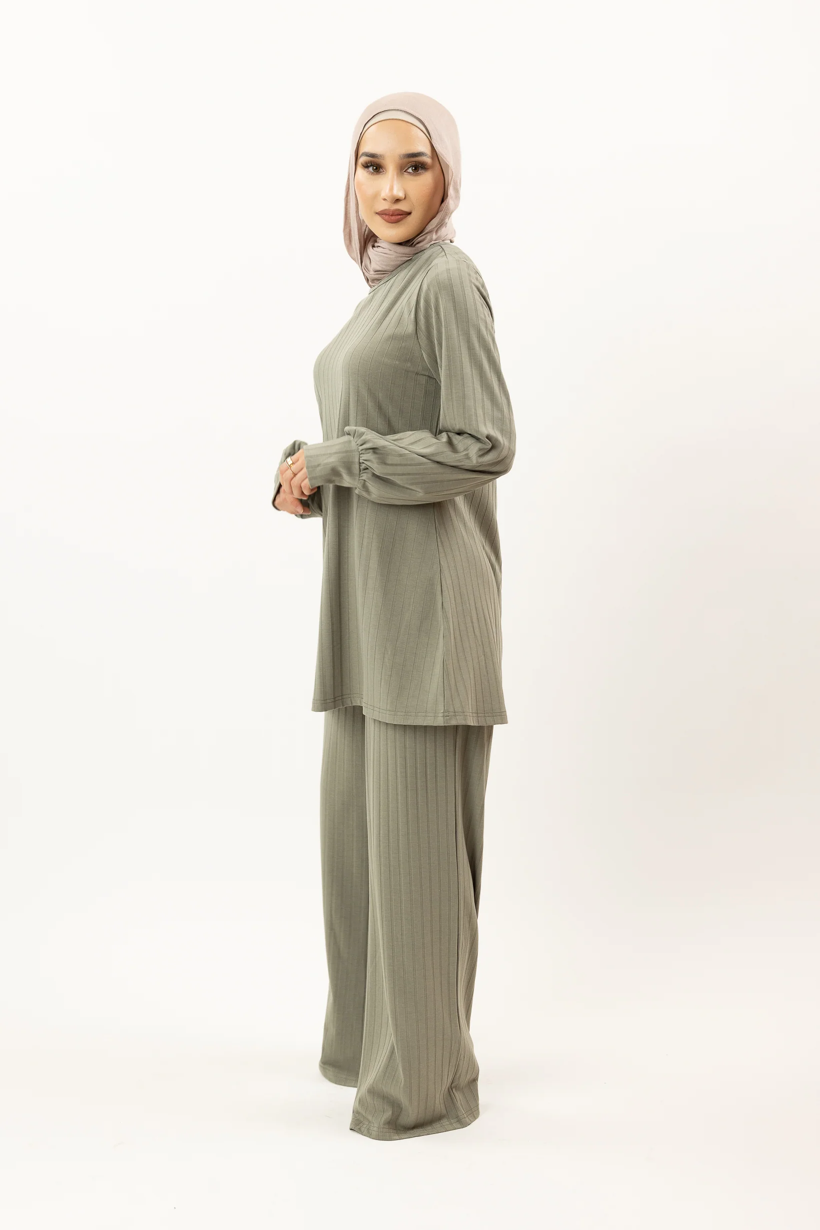Hilda Ribbed Pants - Image 5