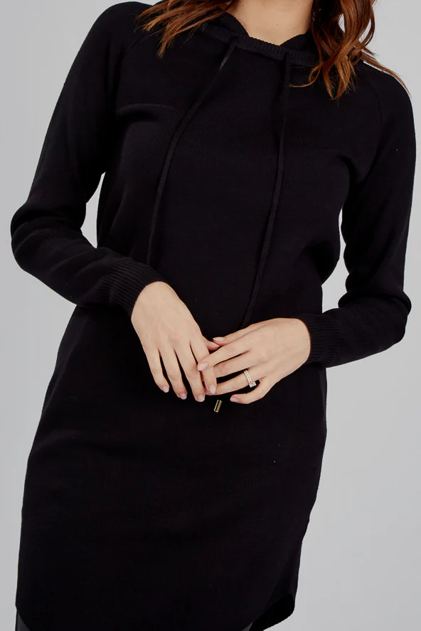 Hooded Loop Knit Top - Image 18