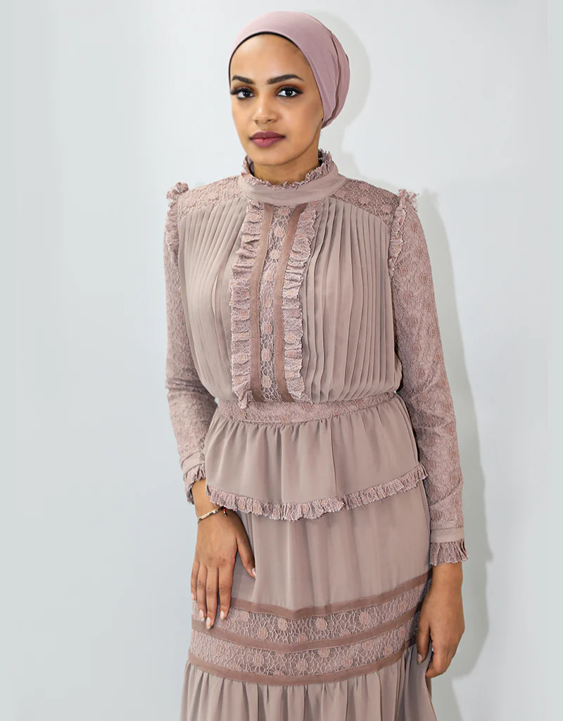 Ida Lace Trim Dress - Image 17