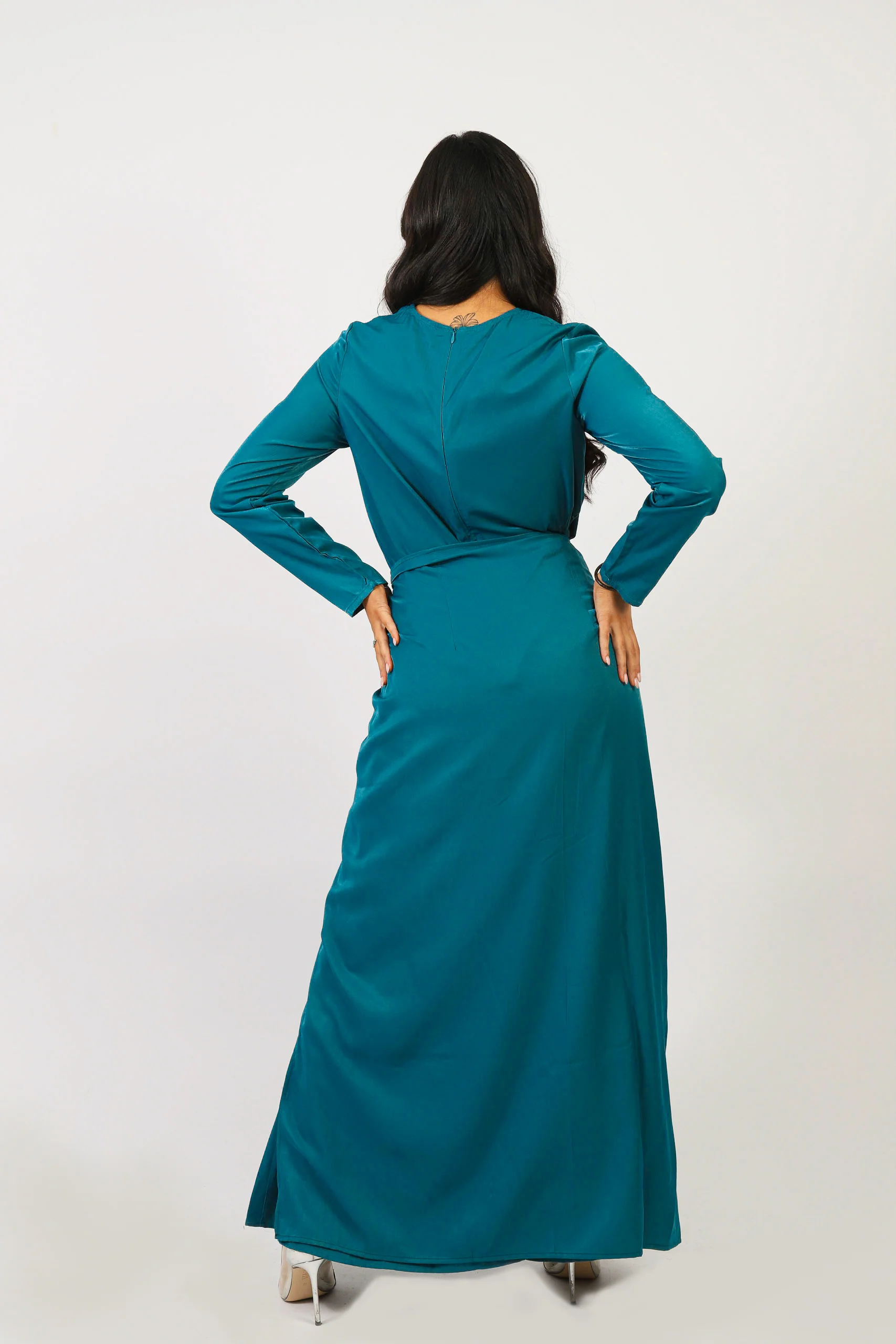 Inaya Skirt Overlay Maxi Dress - Image 13