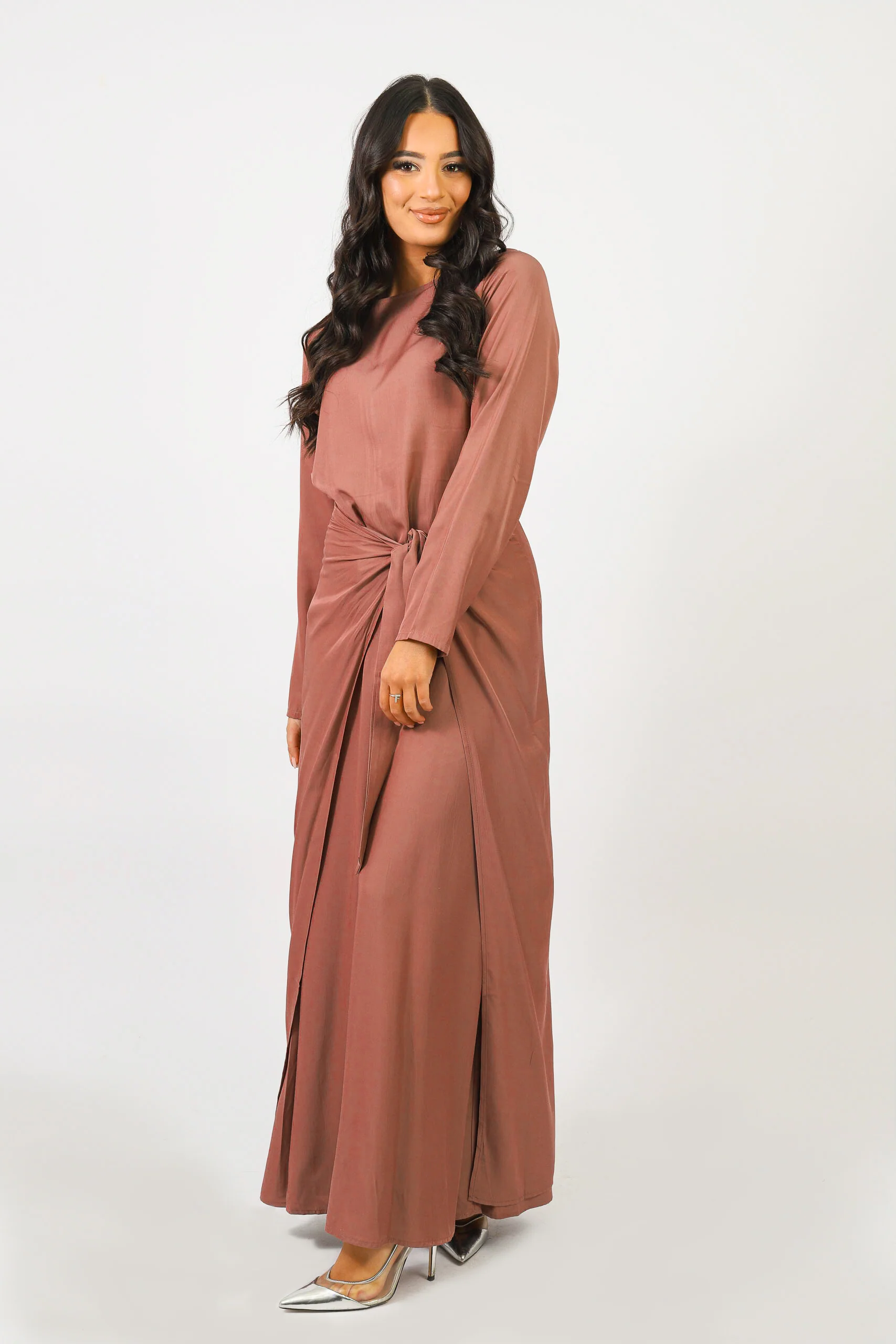 Inaya Skirt Overlay Maxi Dress - Image 2