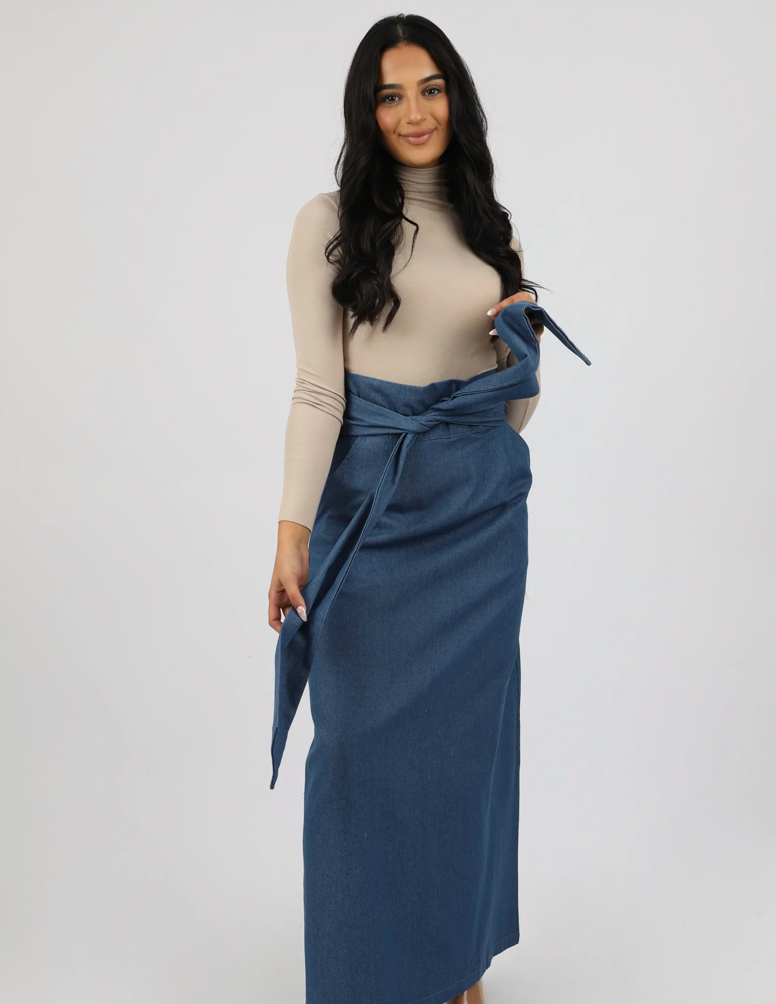 Escape Indeera Denim Skirt - Image 7