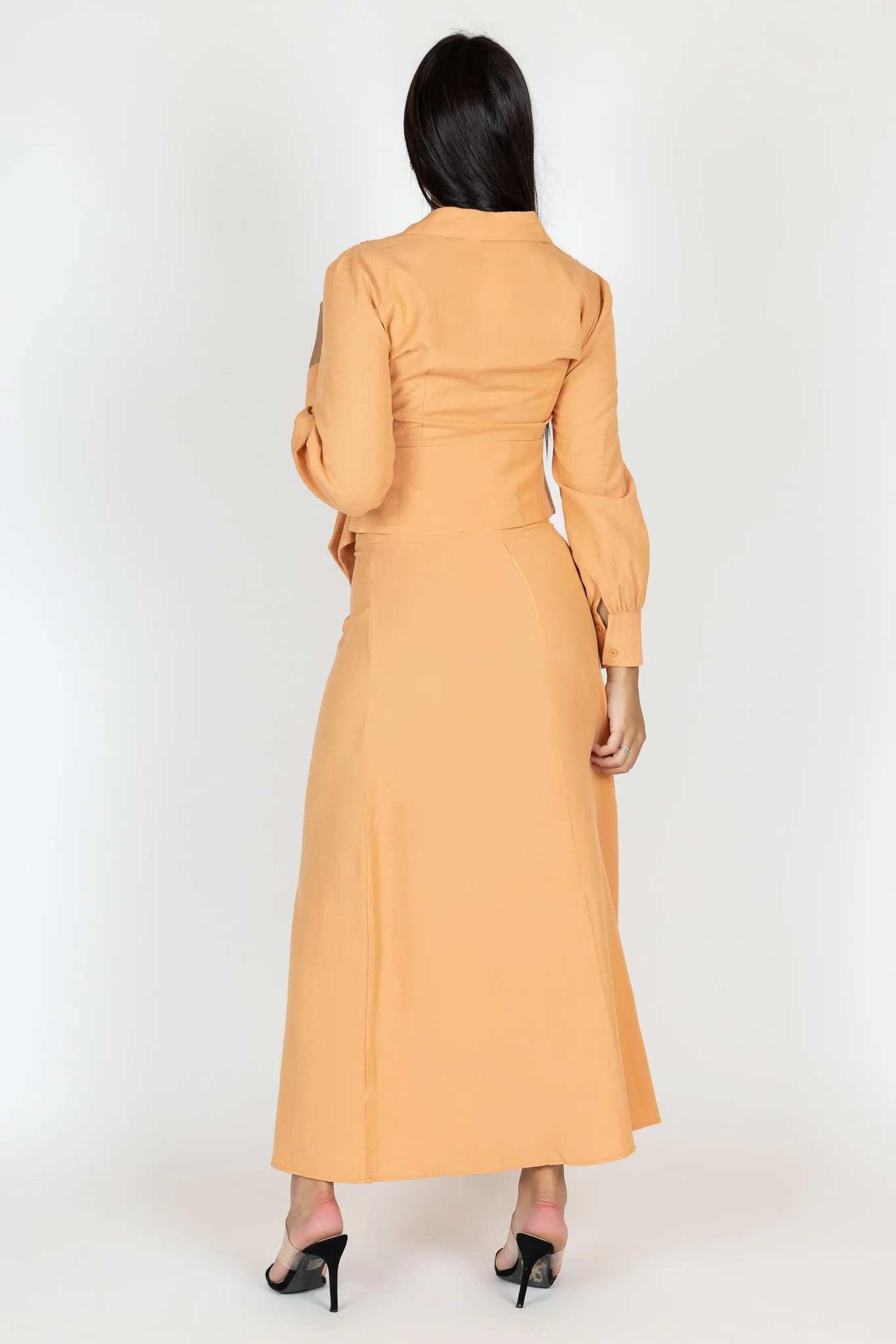 Jarita Linen Skirt - Image 10