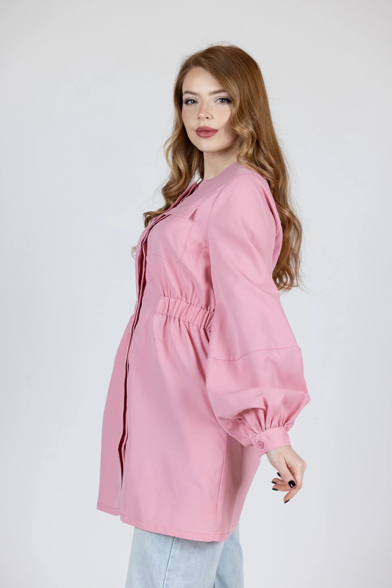 Jazzy Waist Detailed Shirtz - Image 12
