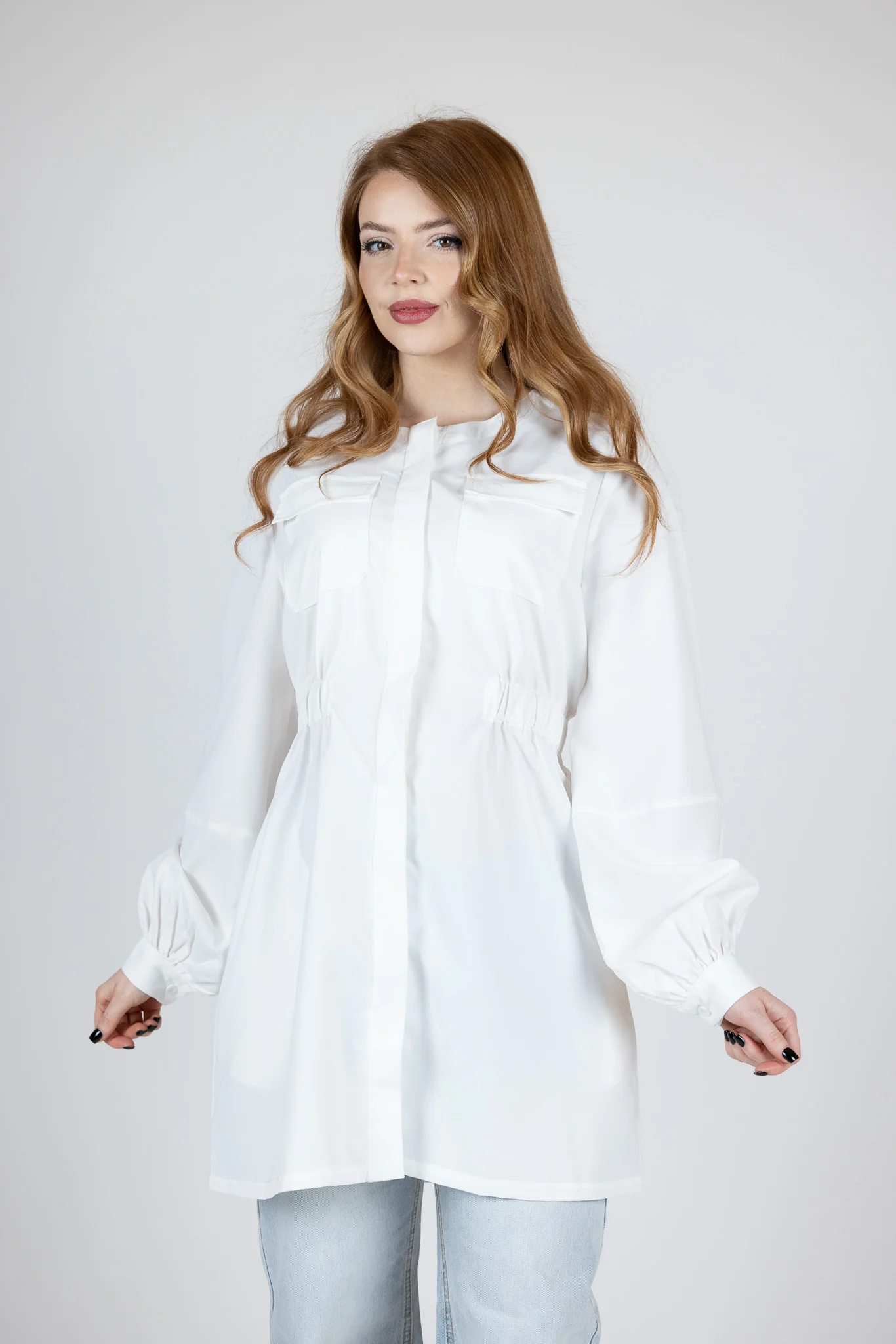 Jazzy Waist Detailed Shirtz - Image 13