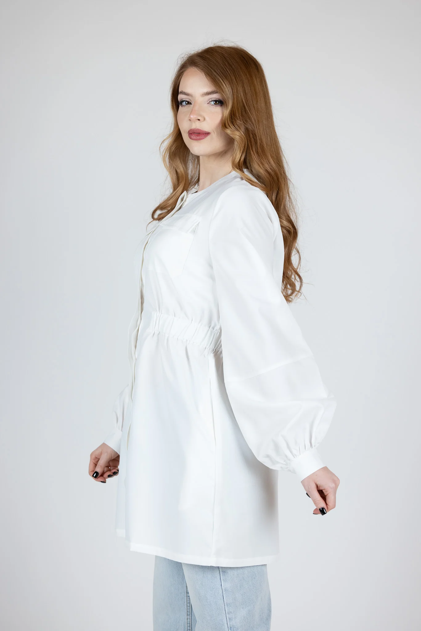 Jazzy Waist Detailed Shirtz - Image 14