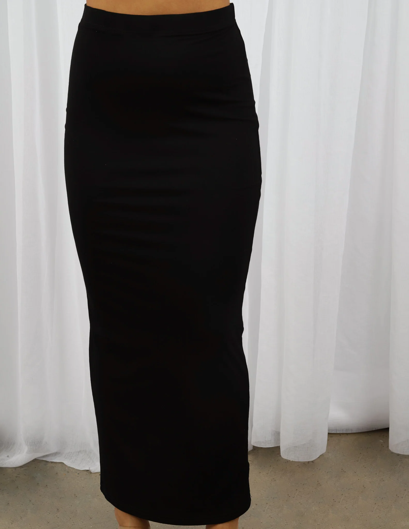 Jersey Pencil Skirt - Image 5