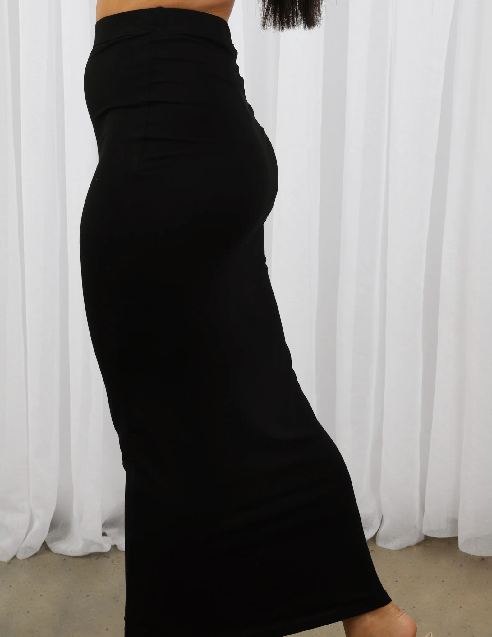 Jersey Pencil Skirt - Image 7