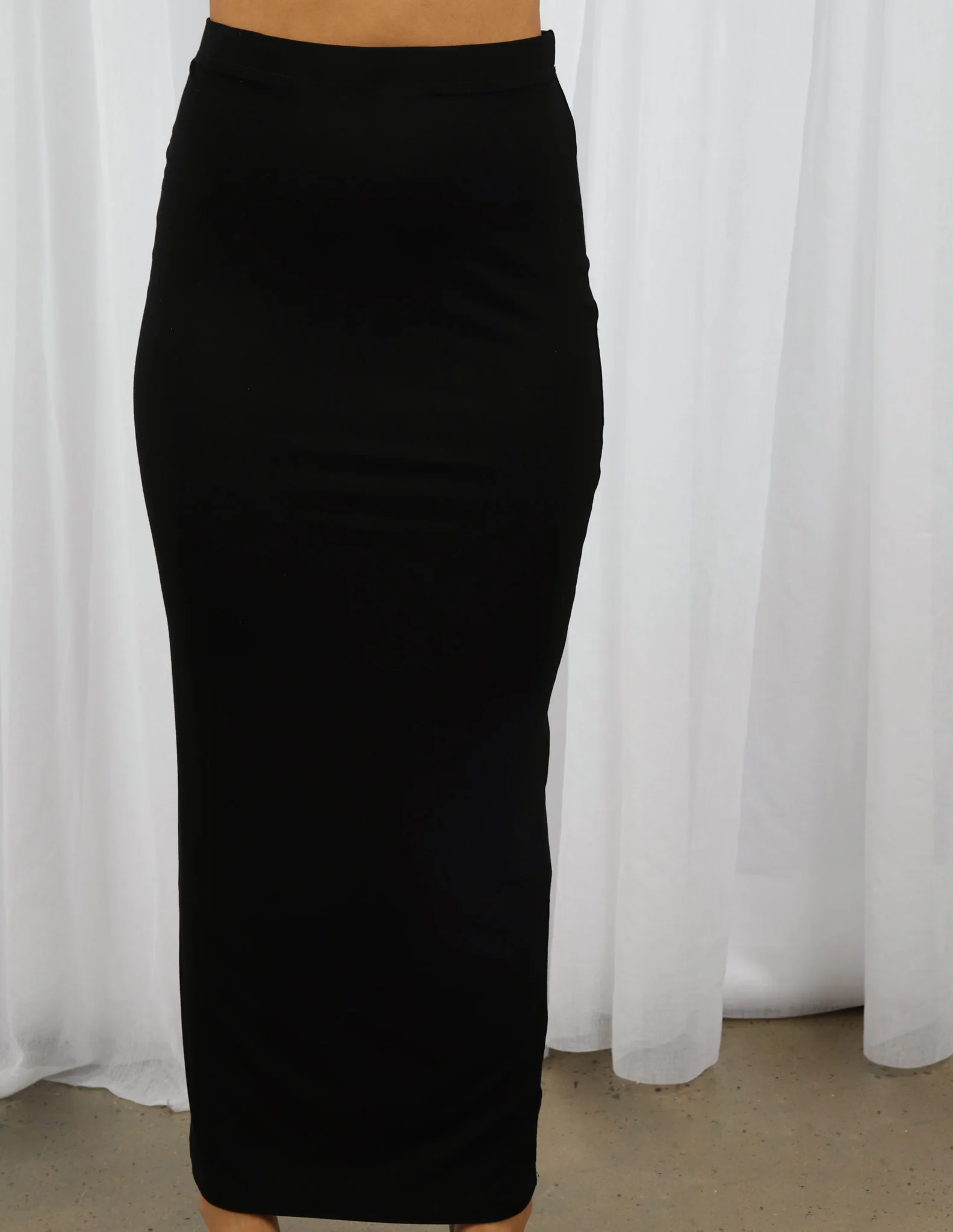 Jersey Pencil Skirt - Image 8