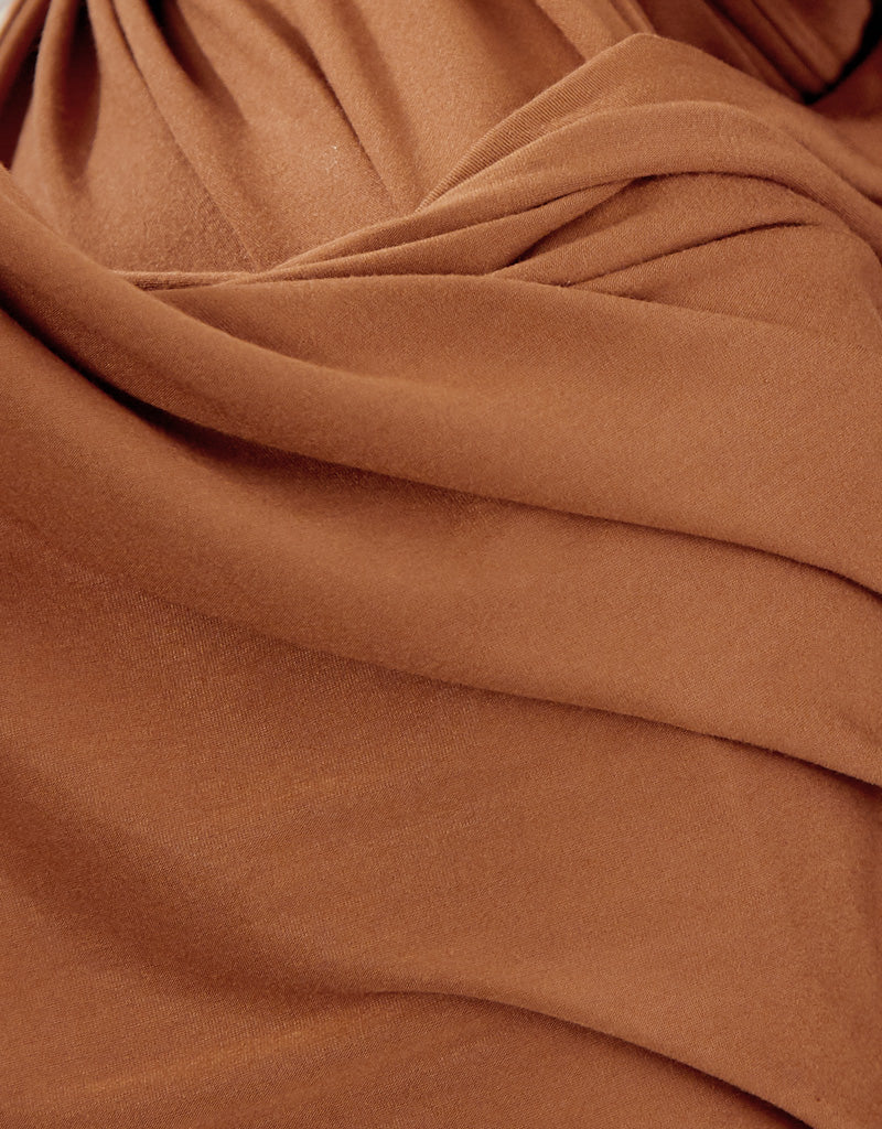 Jersey Scarf - Shades of Brown - Image 8