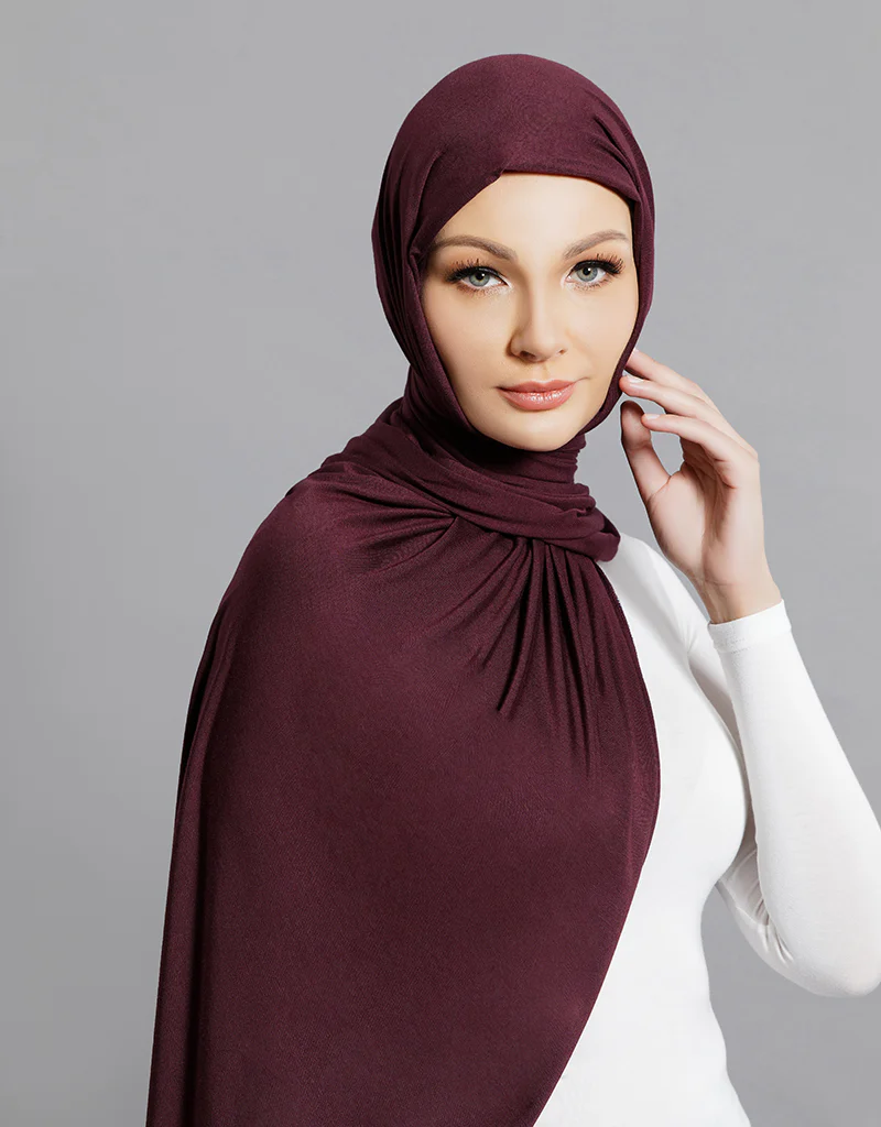 Jersey Scarf - Shades of Red - Image 3
