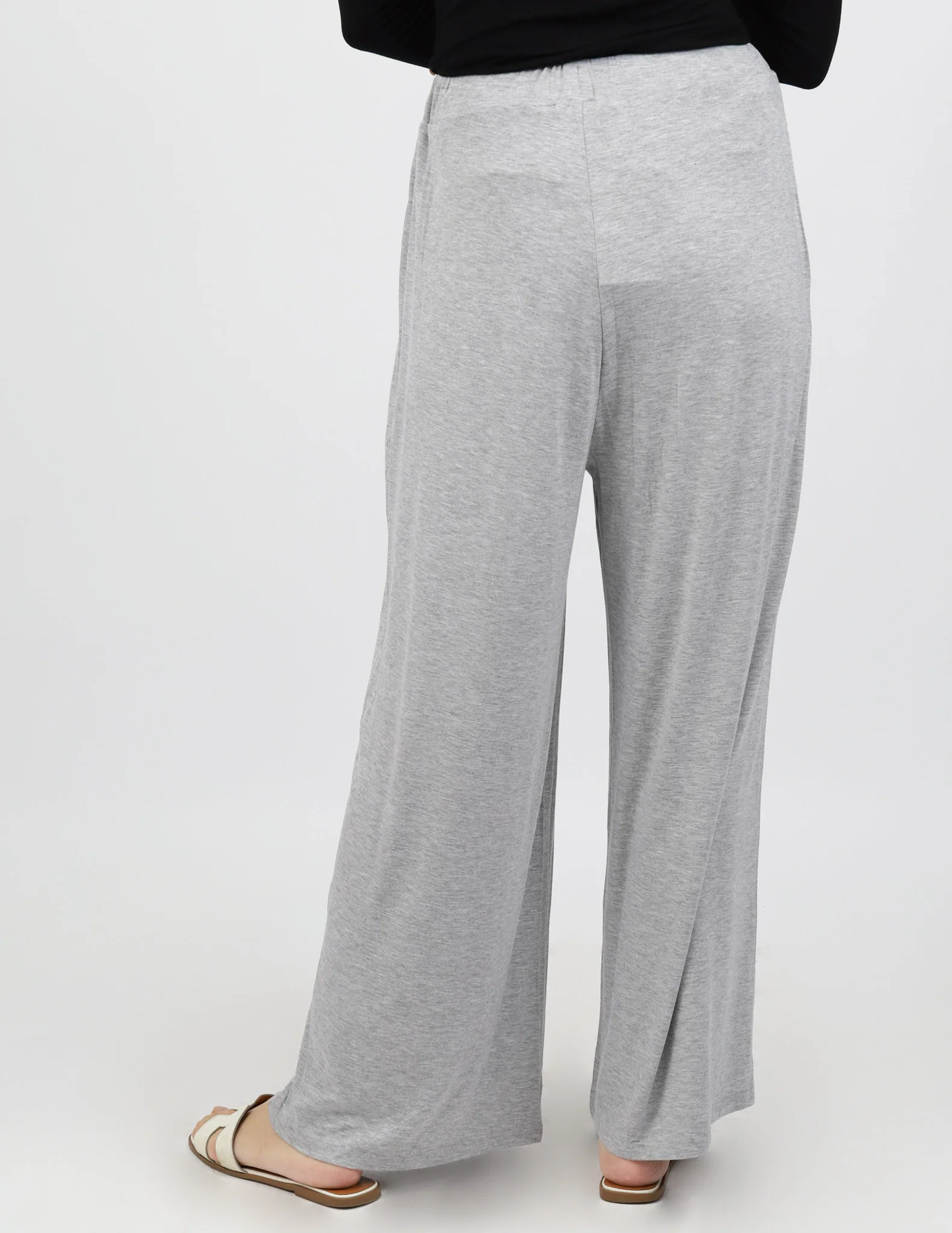 Jersey Wide Leg Pants - Image 12