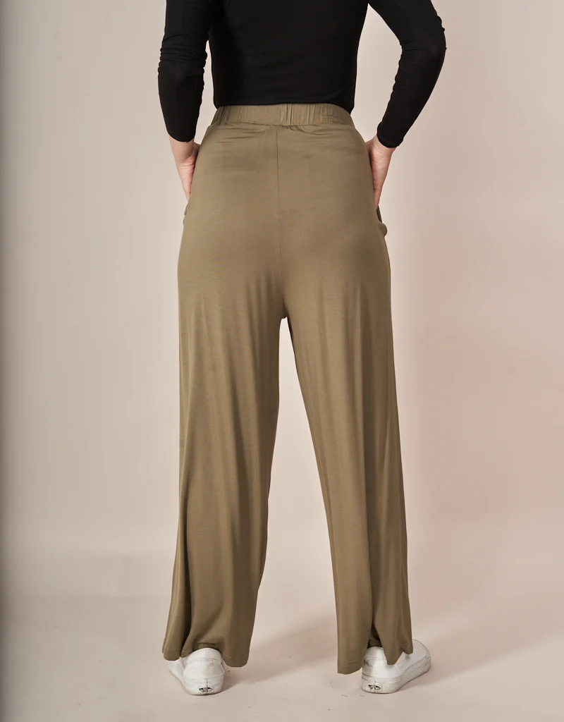 Jersey Wide Leg Pants - Image 24